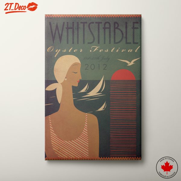 Whitstable Oyster Festival Retro Art