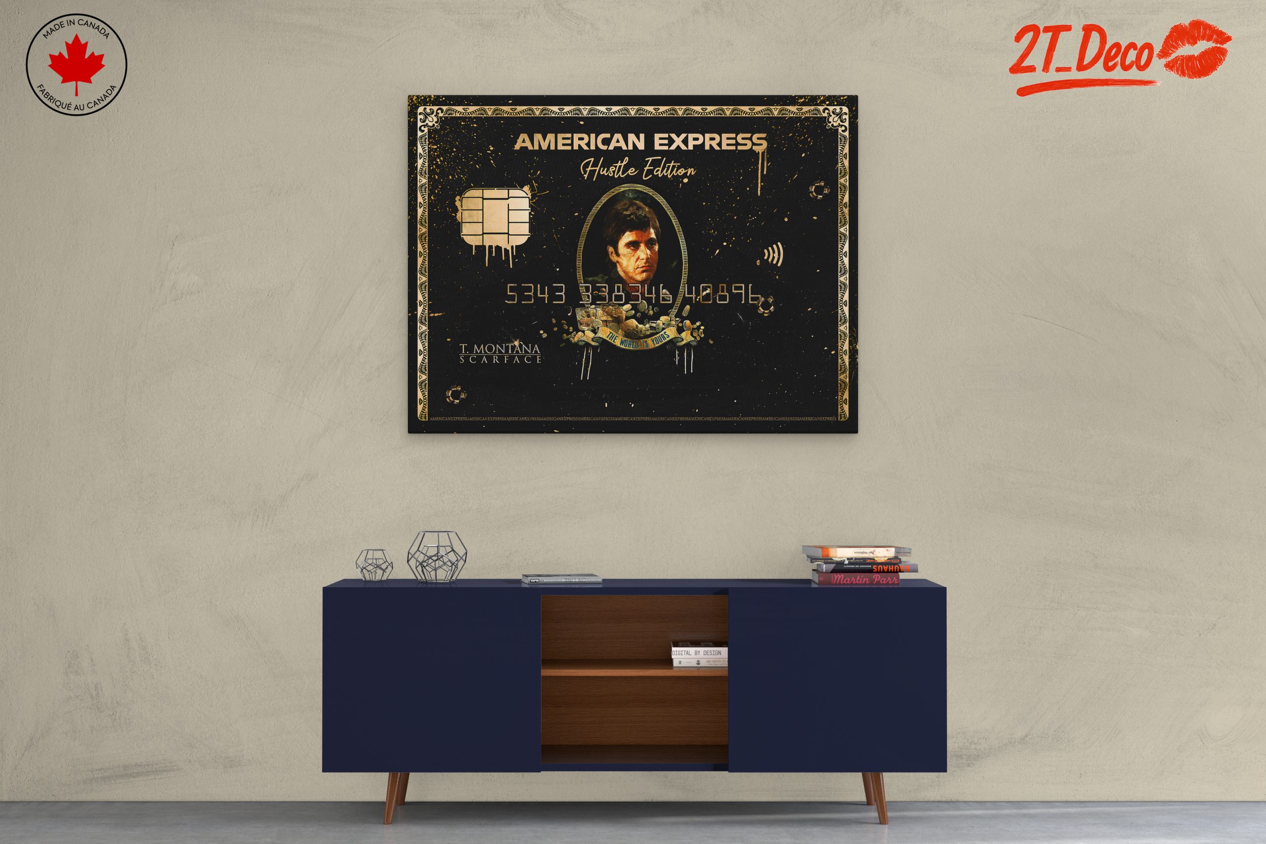 Scarface Inspired American Express Card Art - Image 3