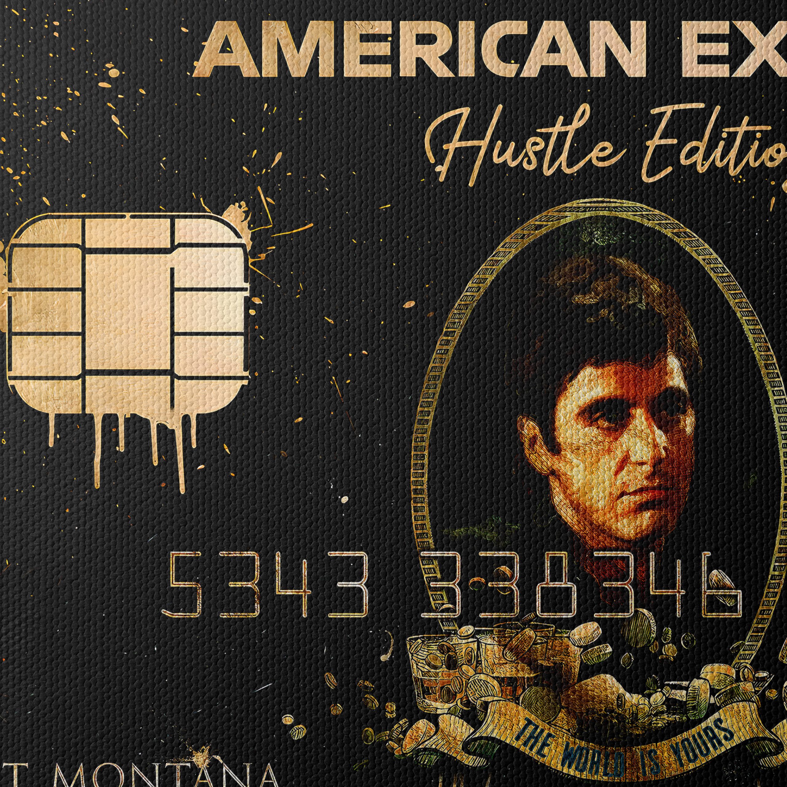 Scarface Inspired American Express Card Art - Image 4