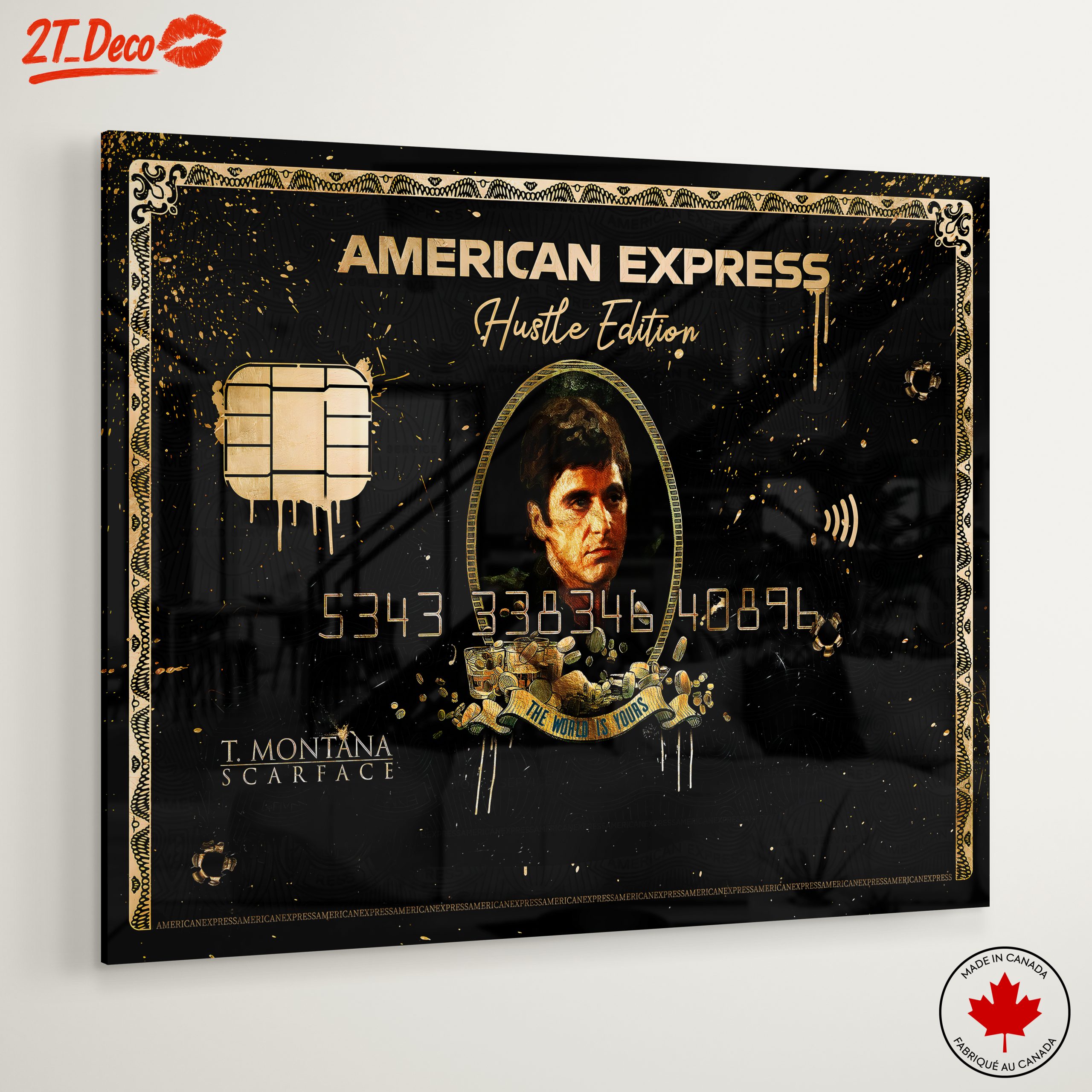 Scarface Inspired American Express Card Art - Image 6