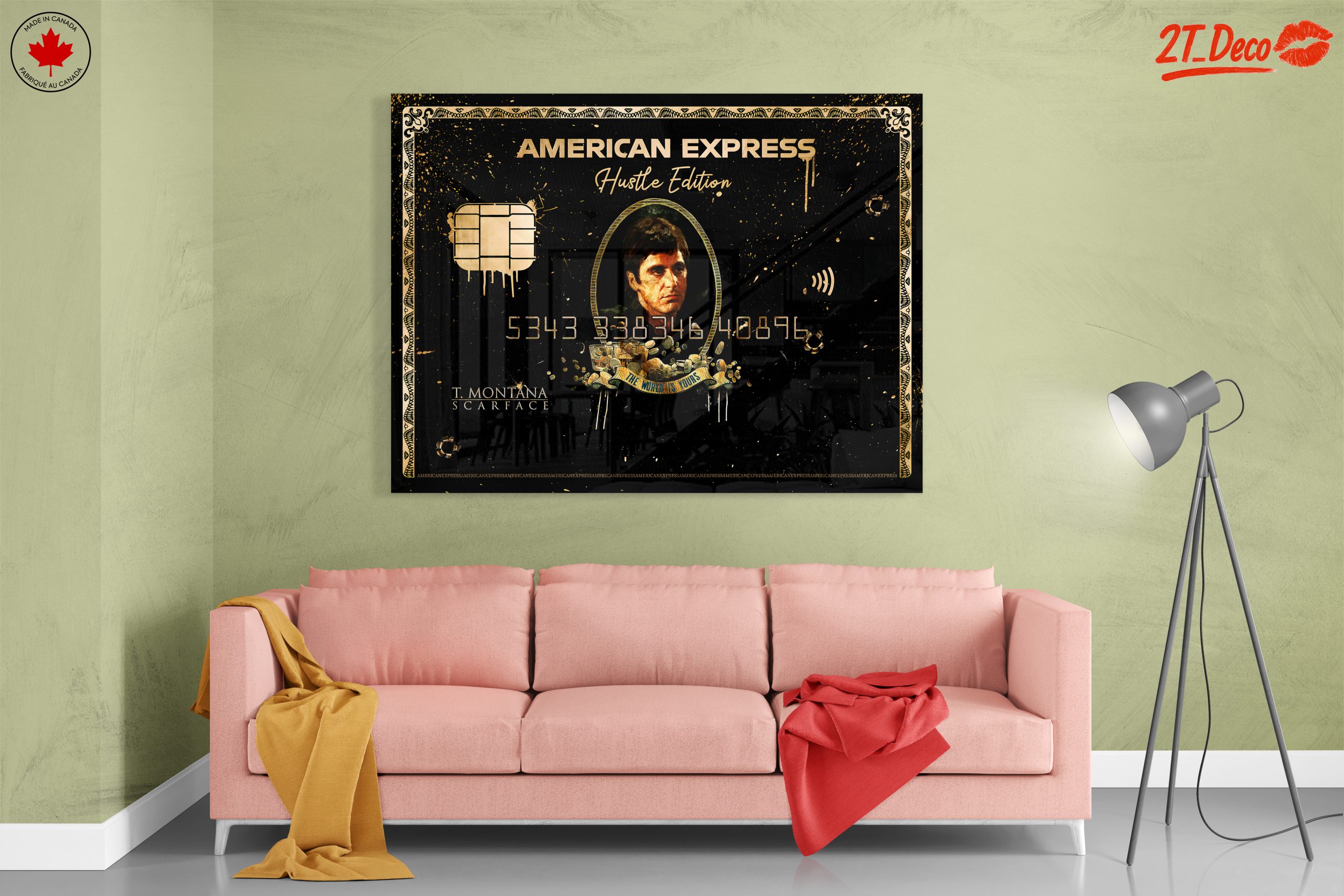 Scarface Inspired American Express Card Art - Image 7