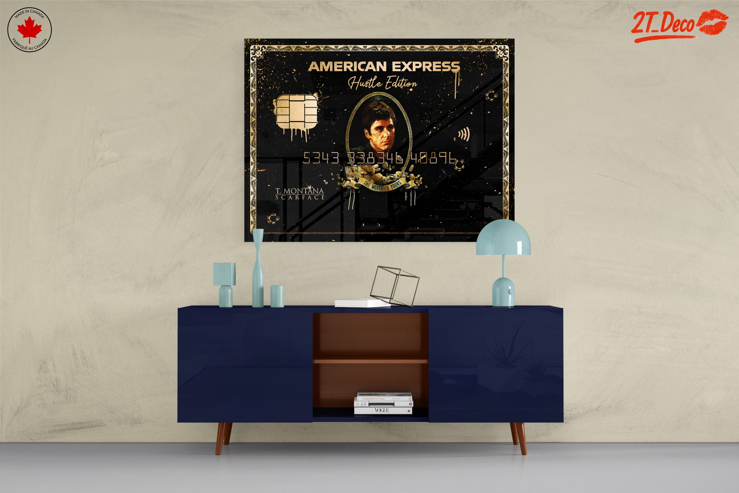Scarface Inspired American Express Card Art - Image 8