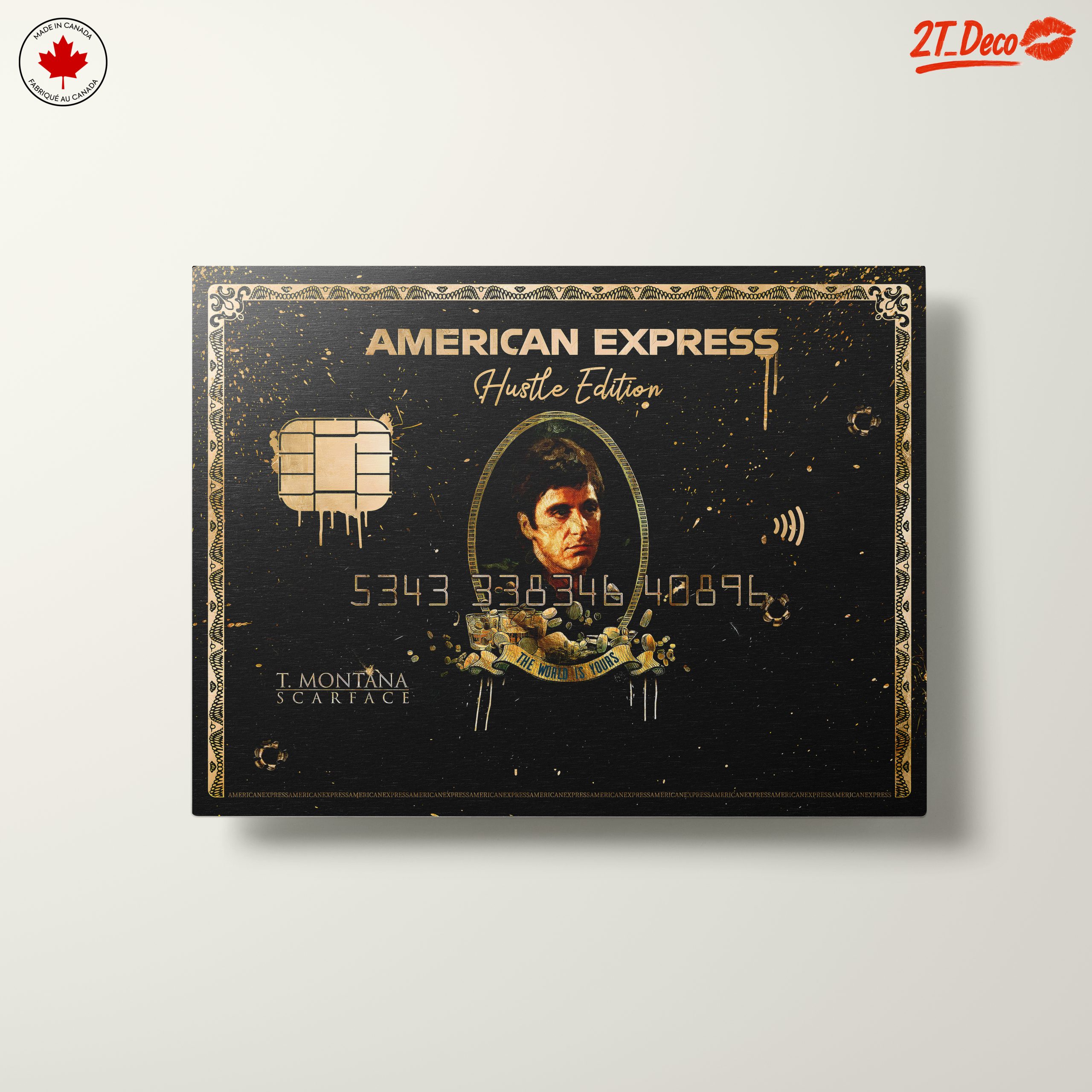 Scarface Inspired American Express Card Art - Image 10