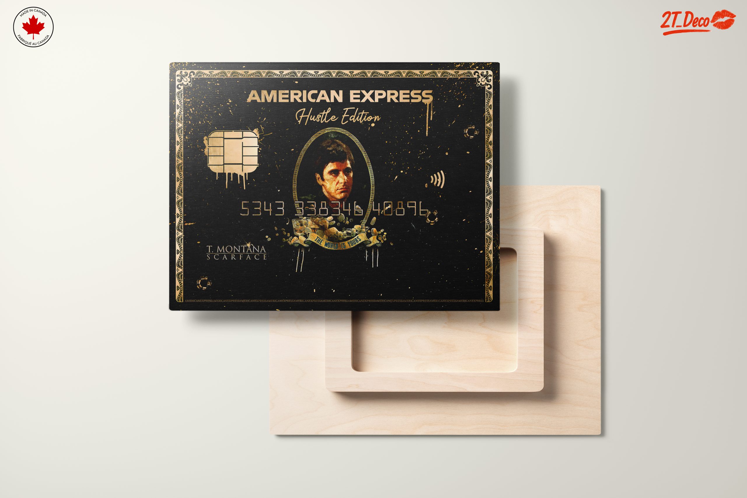 Scarface Inspired American Express Card Art - Image 11