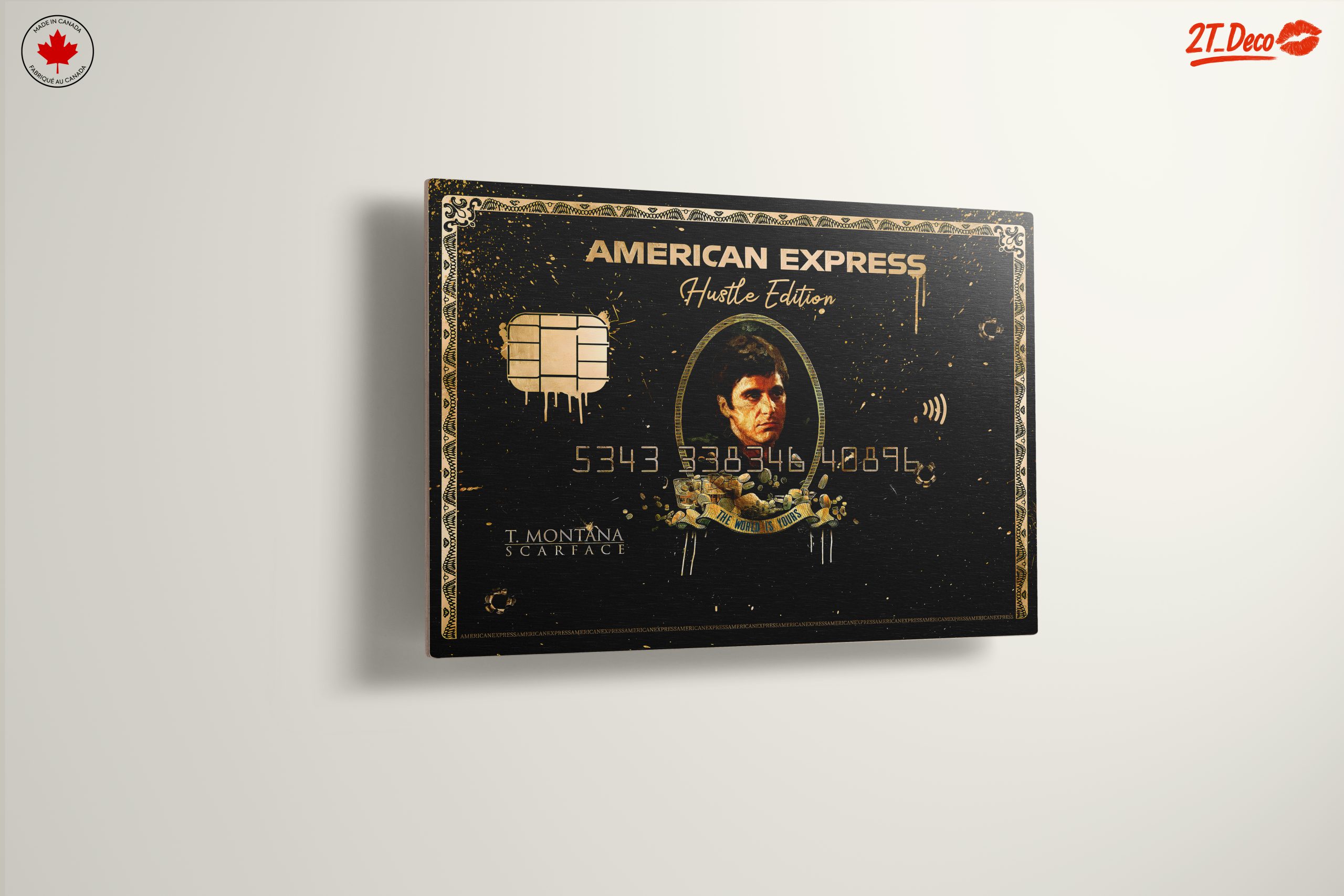 Scarface Inspired American Express Card Art - Image 13