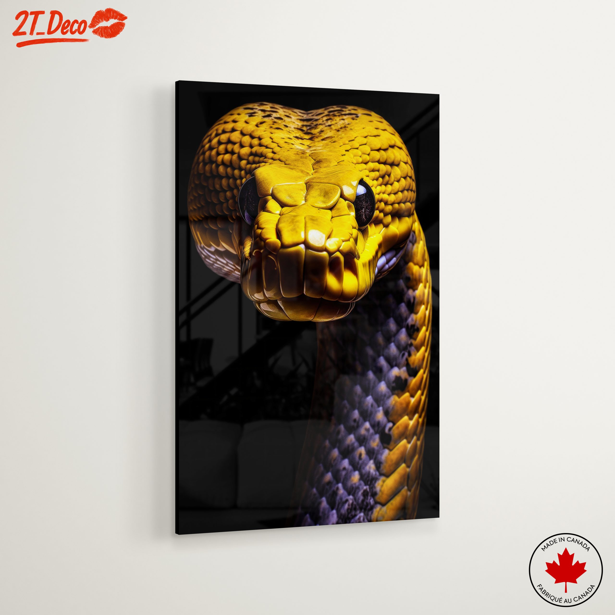 Stunning Vivid Serpent Artwork - Image 6