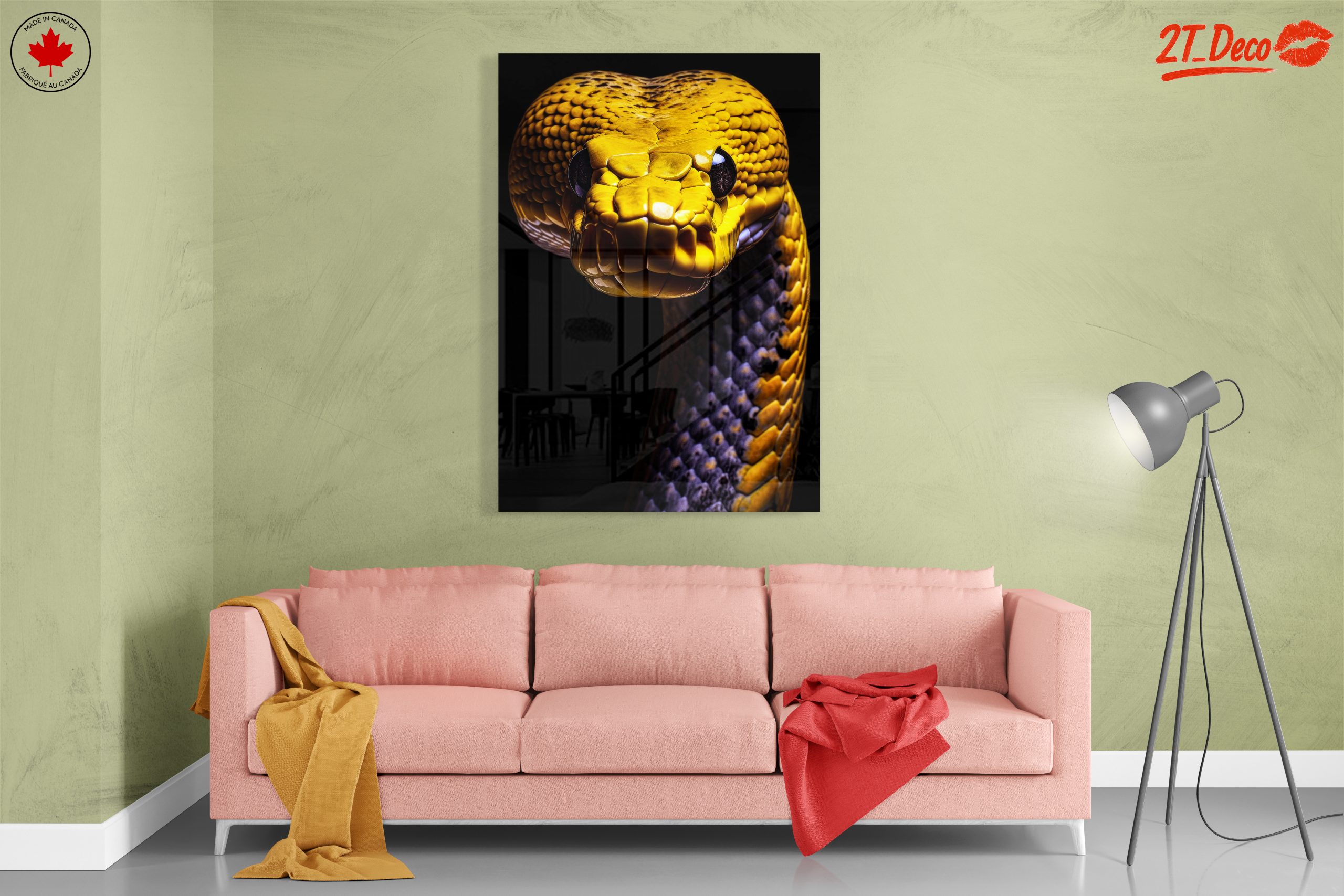 Stunning Vivid Serpent Artwork - Image 7
