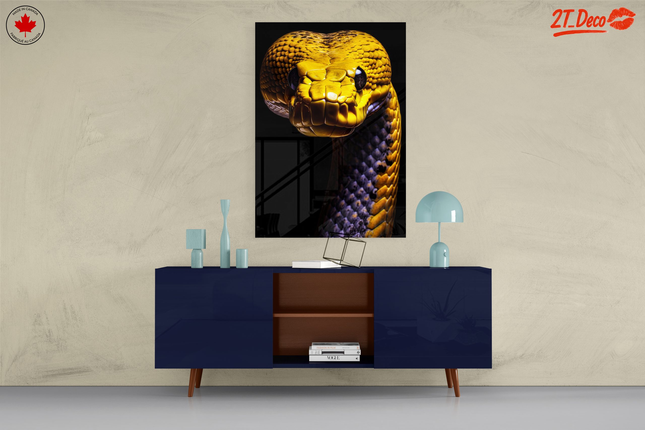 Stunning Vivid Serpent Artwork - Image 8