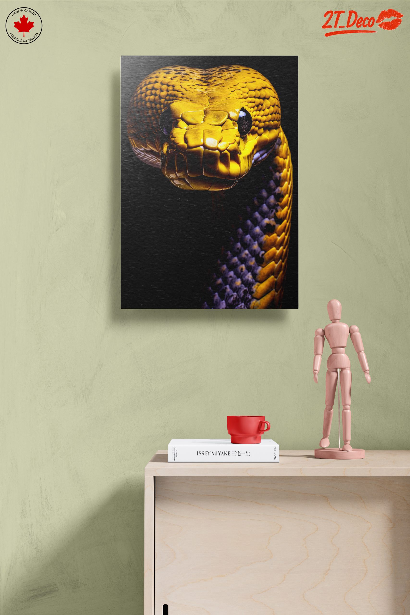Stunning Vivid Serpent Artwork - Image 14