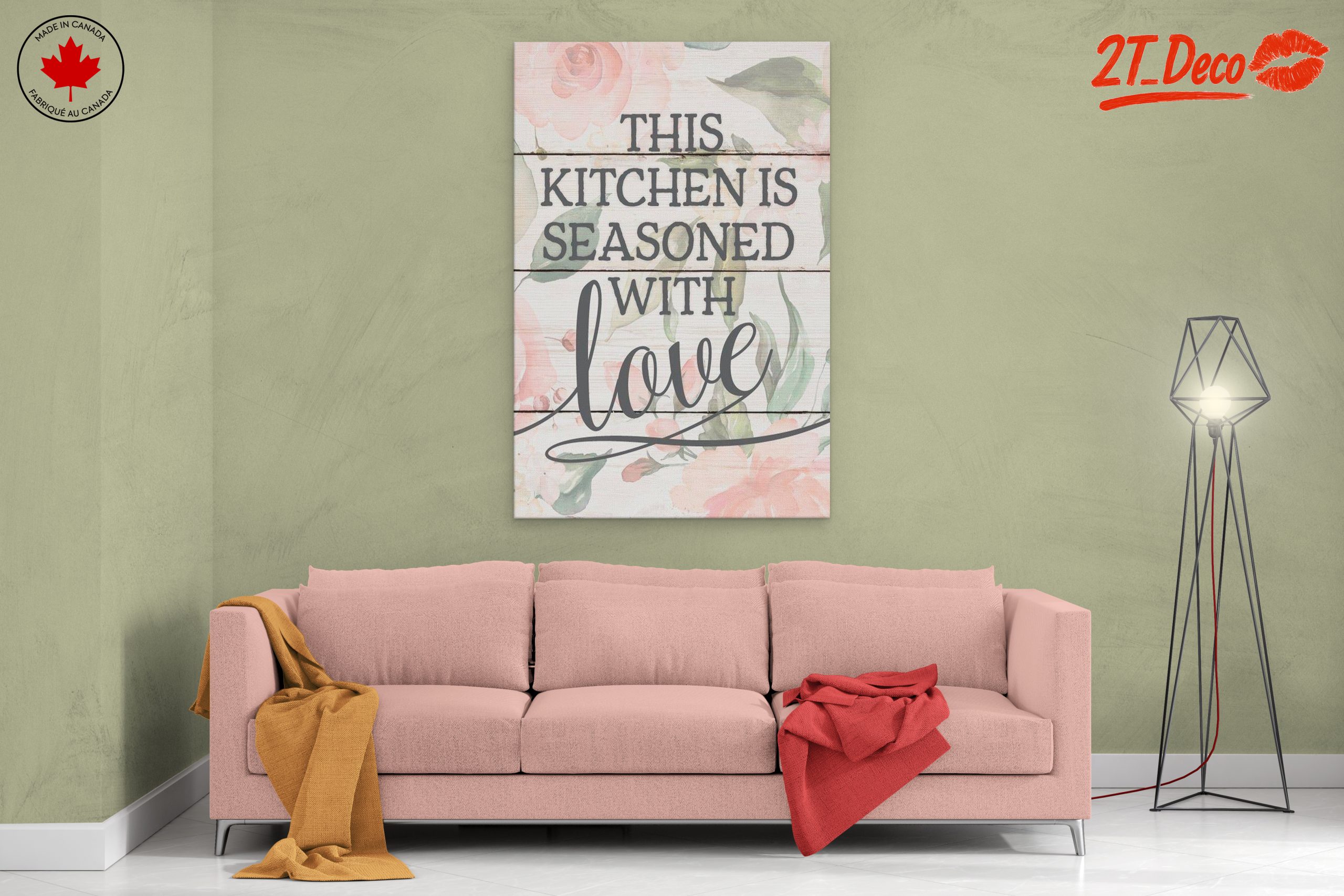 This Kitchen Is Seasoned With Love Art - Image 2