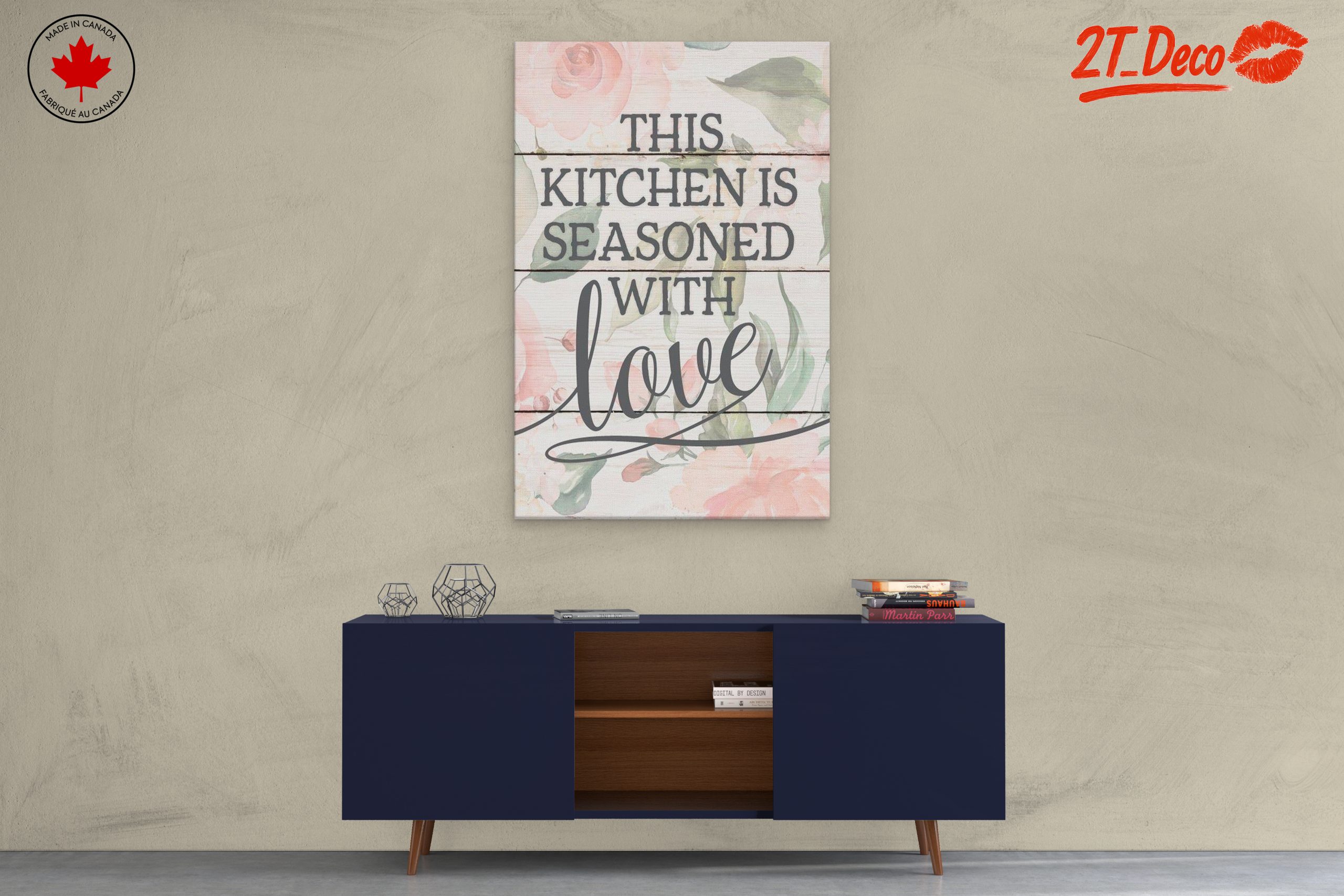 This Kitchen Is Seasoned With Love Art - Image 3