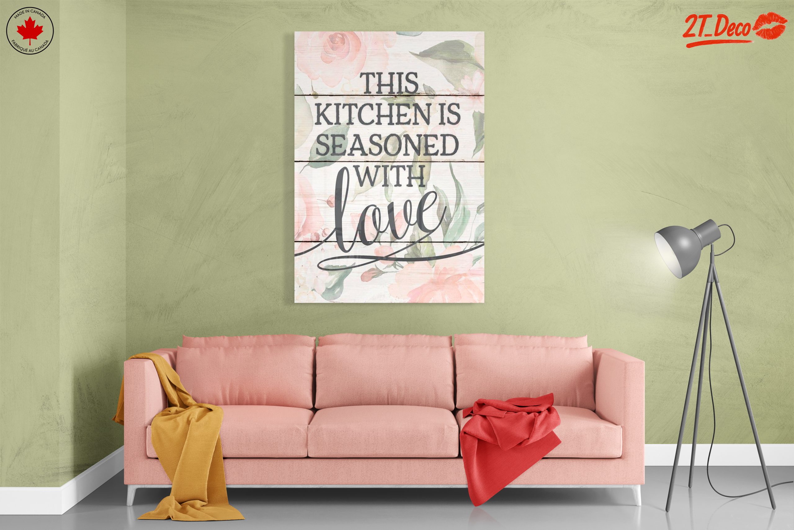This Kitchen Is Seasoned With Love Art - Image 7