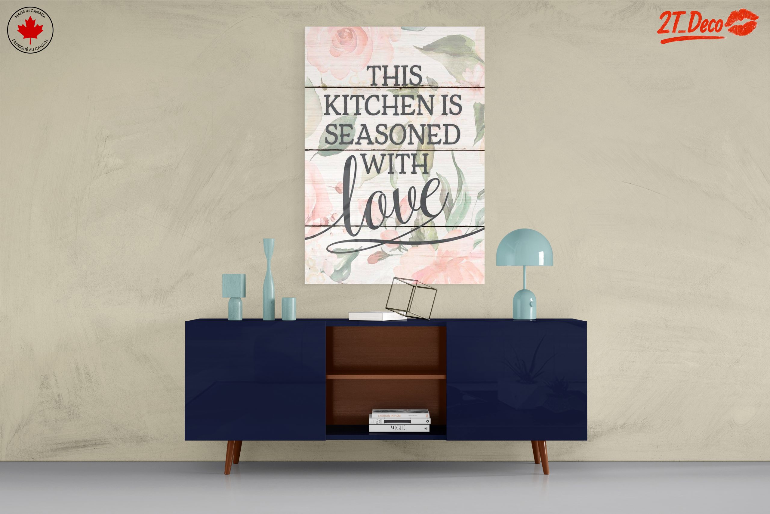This Kitchen Is Seasoned With Love Art - Image 8