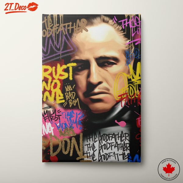 The Godfather Pop Art Illustration