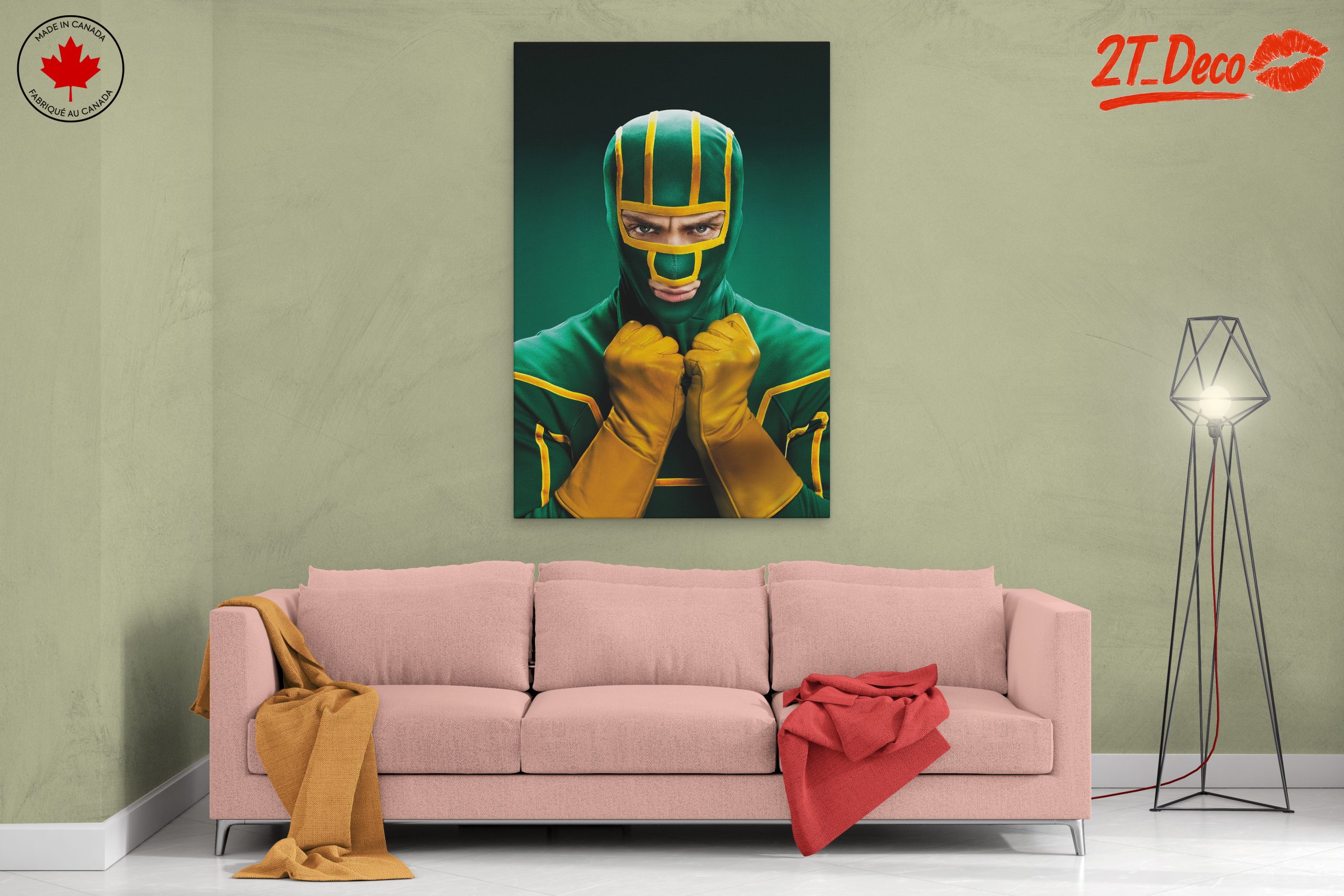 Vibrant Kick Ass Character Art - Image 2