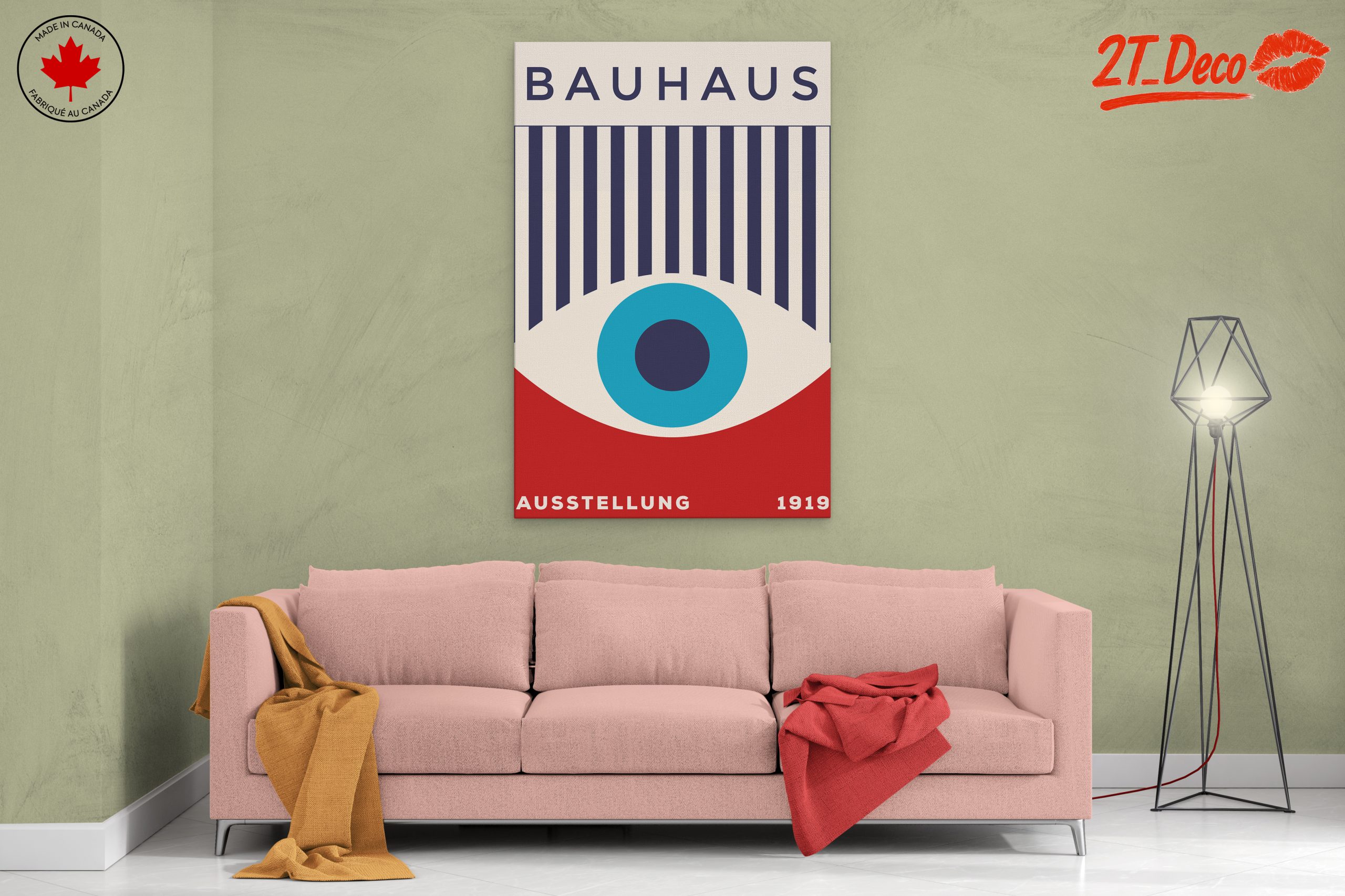 Bauhaus Exhibition Poster from 1919 - Image 2