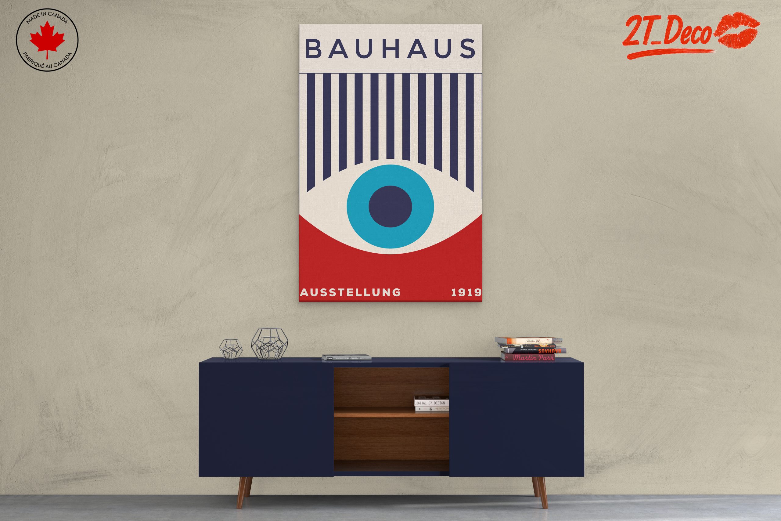 Bauhaus Exhibition Poster from 1919 - Image 3