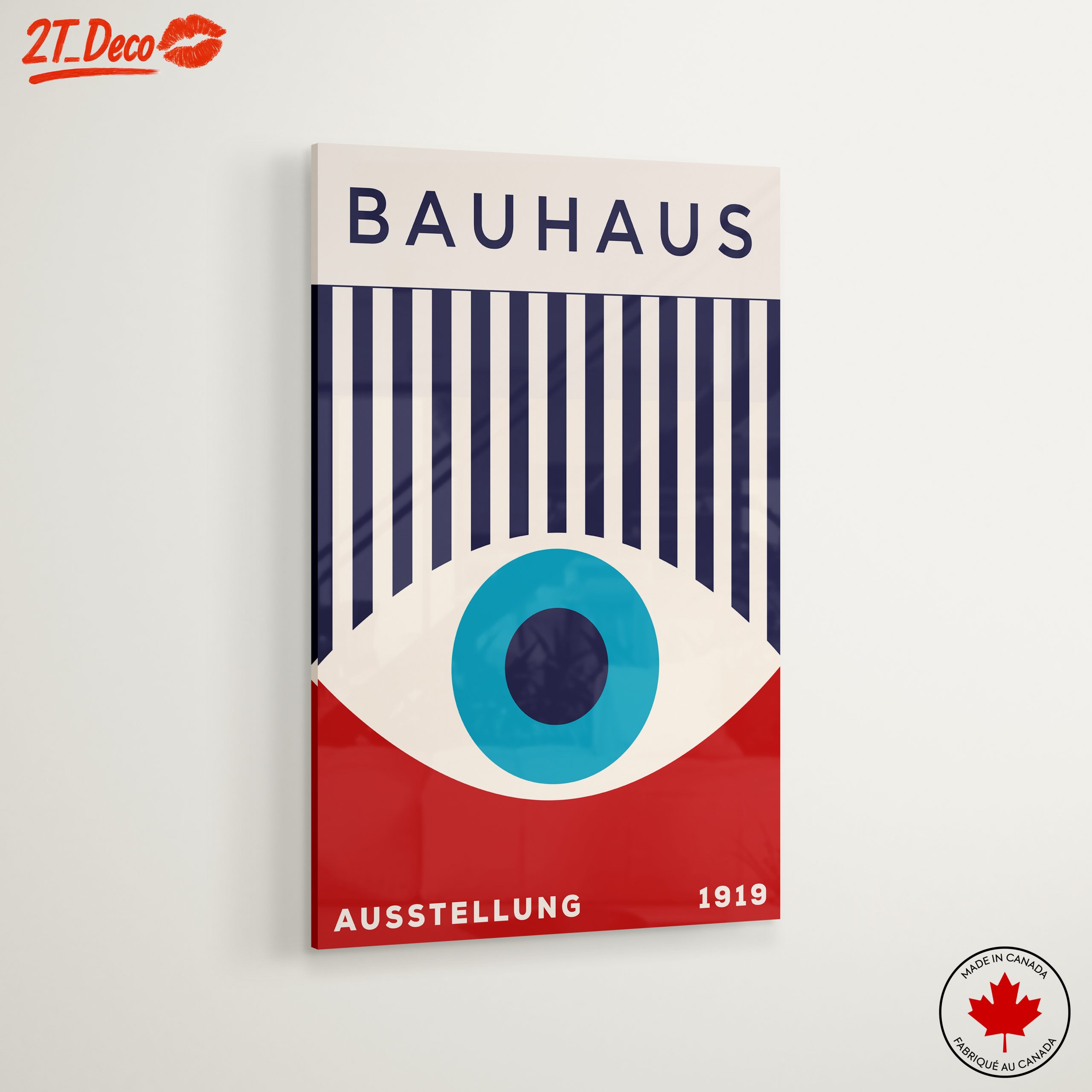 Bauhaus Exhibition Poster from 1919 - Image 6