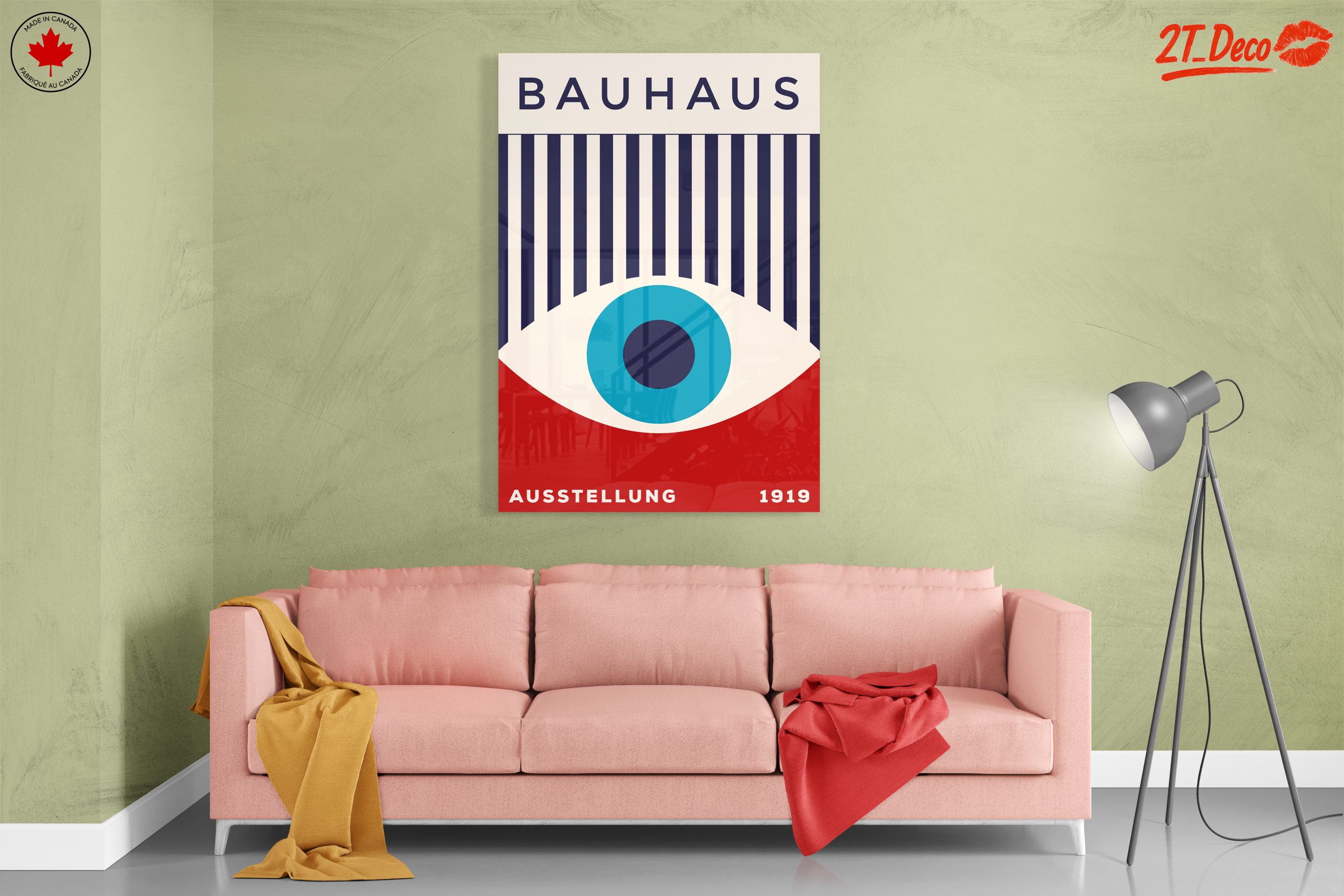 Bauhaus Exhibition Poster from 1919 - Image 7