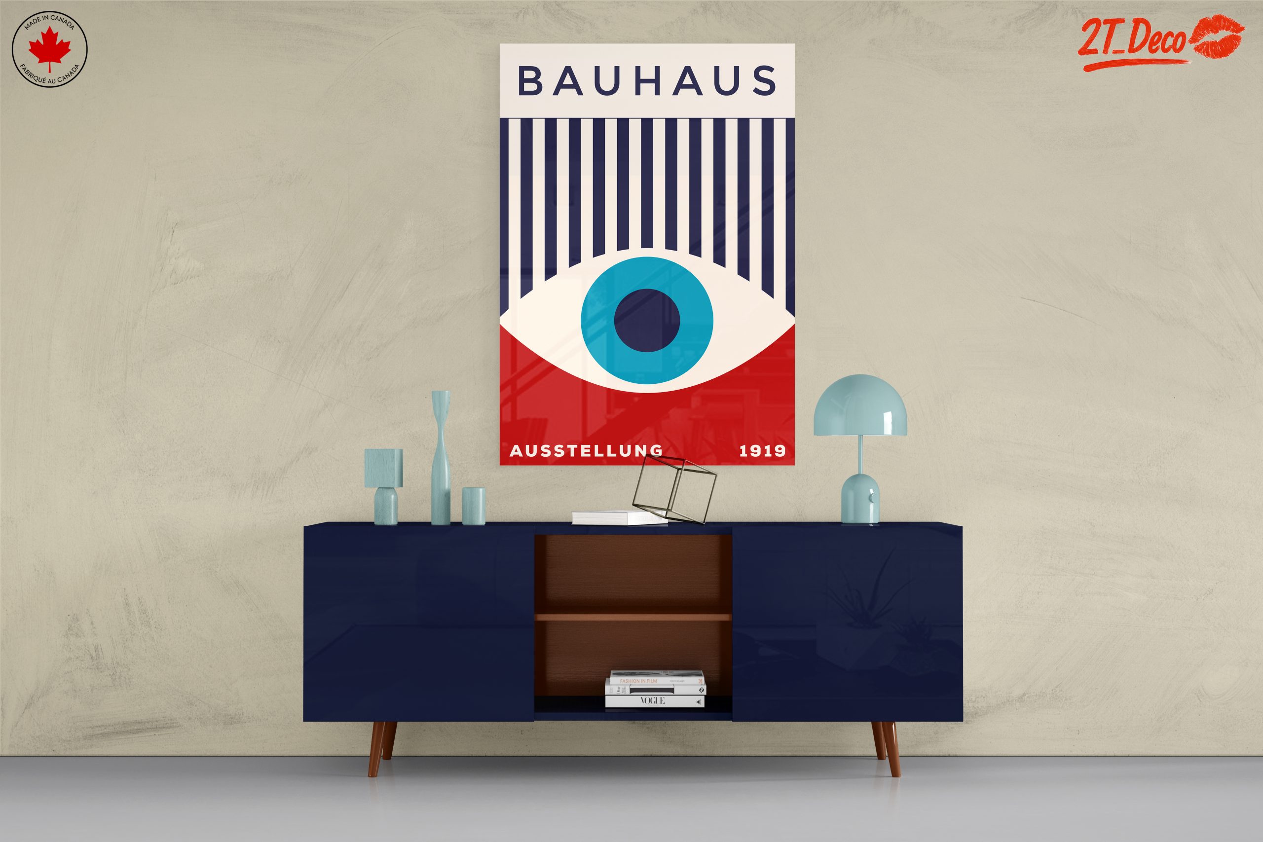 Bauhaus Exhibition Poster from 1919 - Image 8