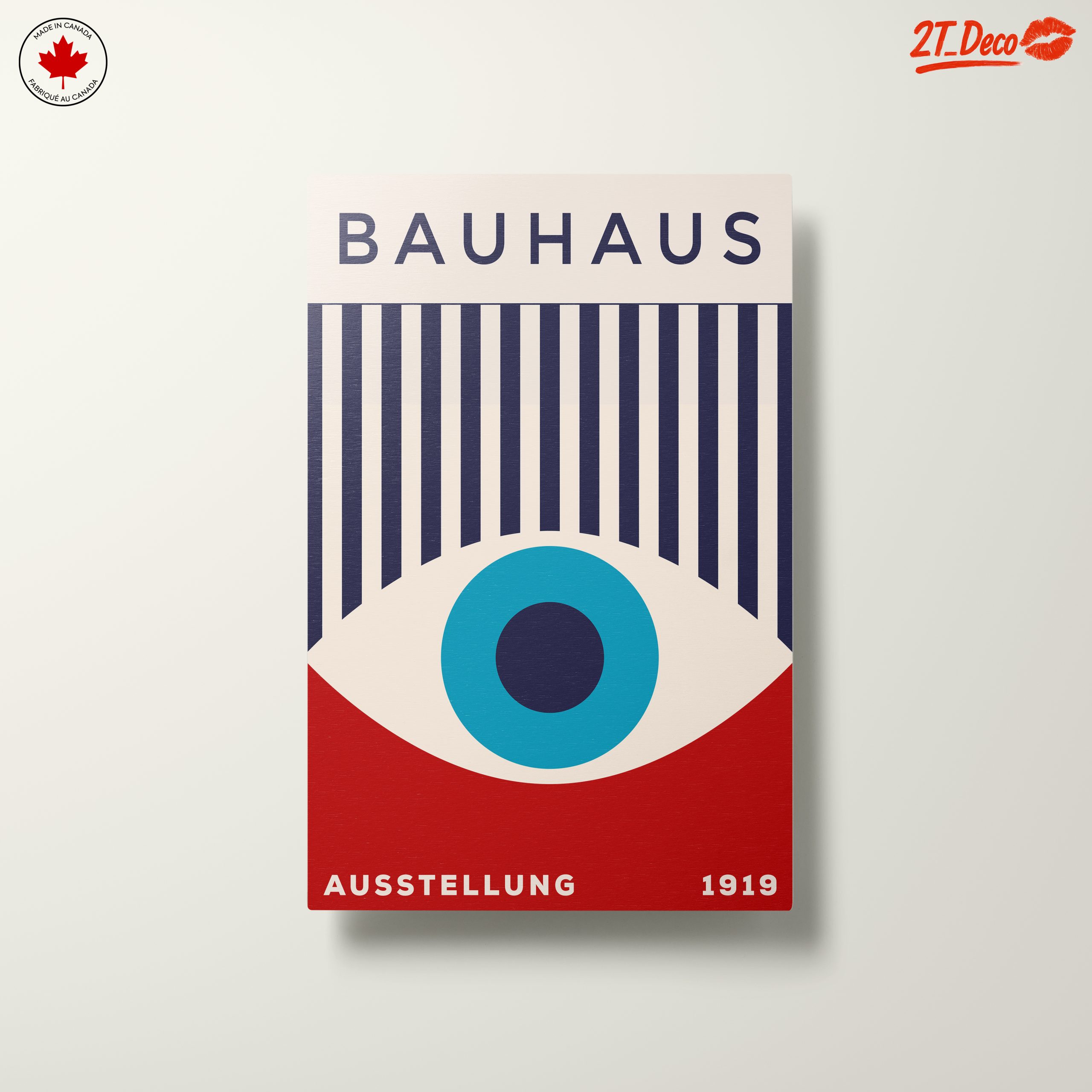 Bauhaus Exhibition Poster from 1919 - Image 10