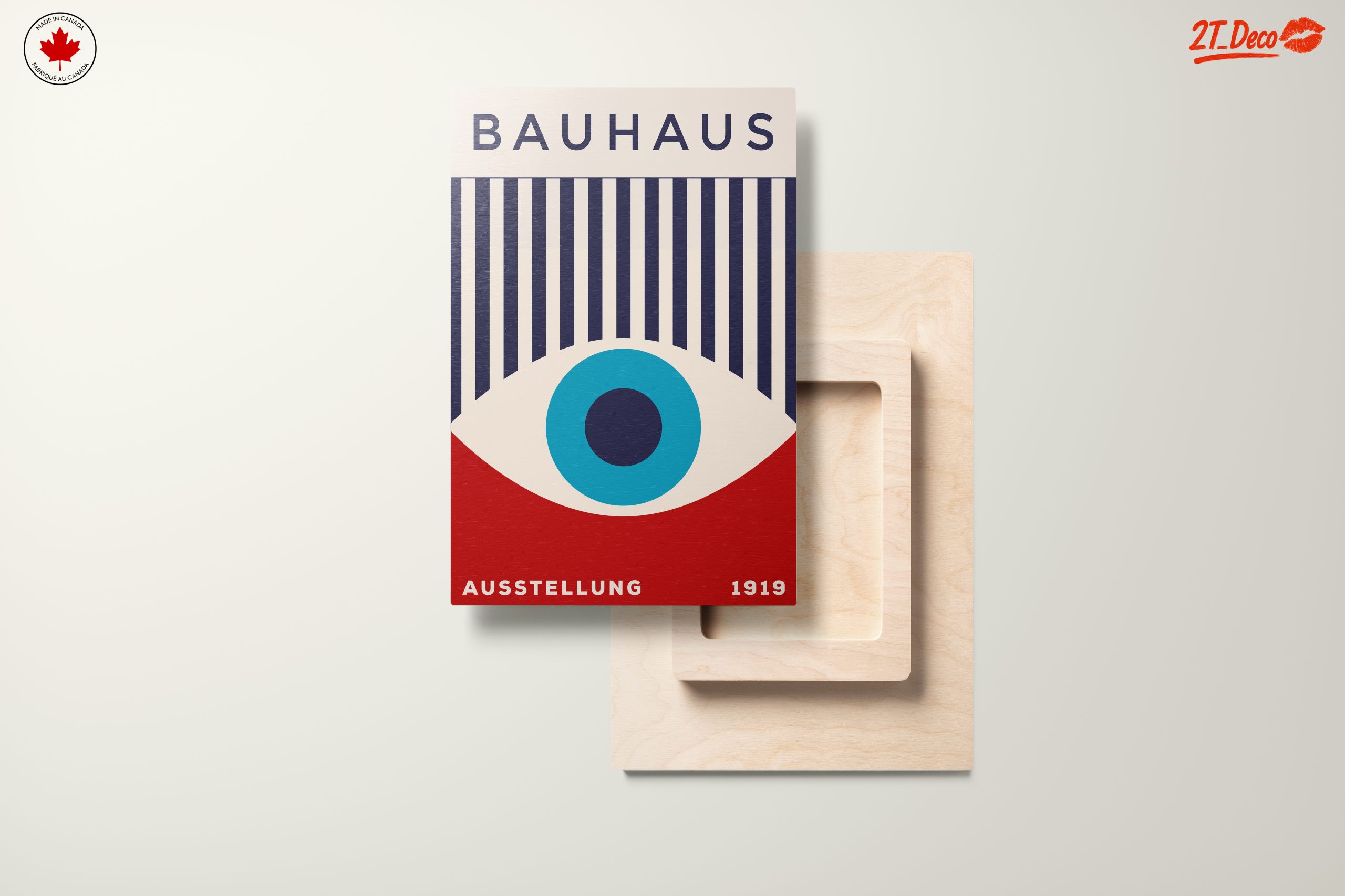 Bauhaus Exhibition Poster from 1919 - Image 11