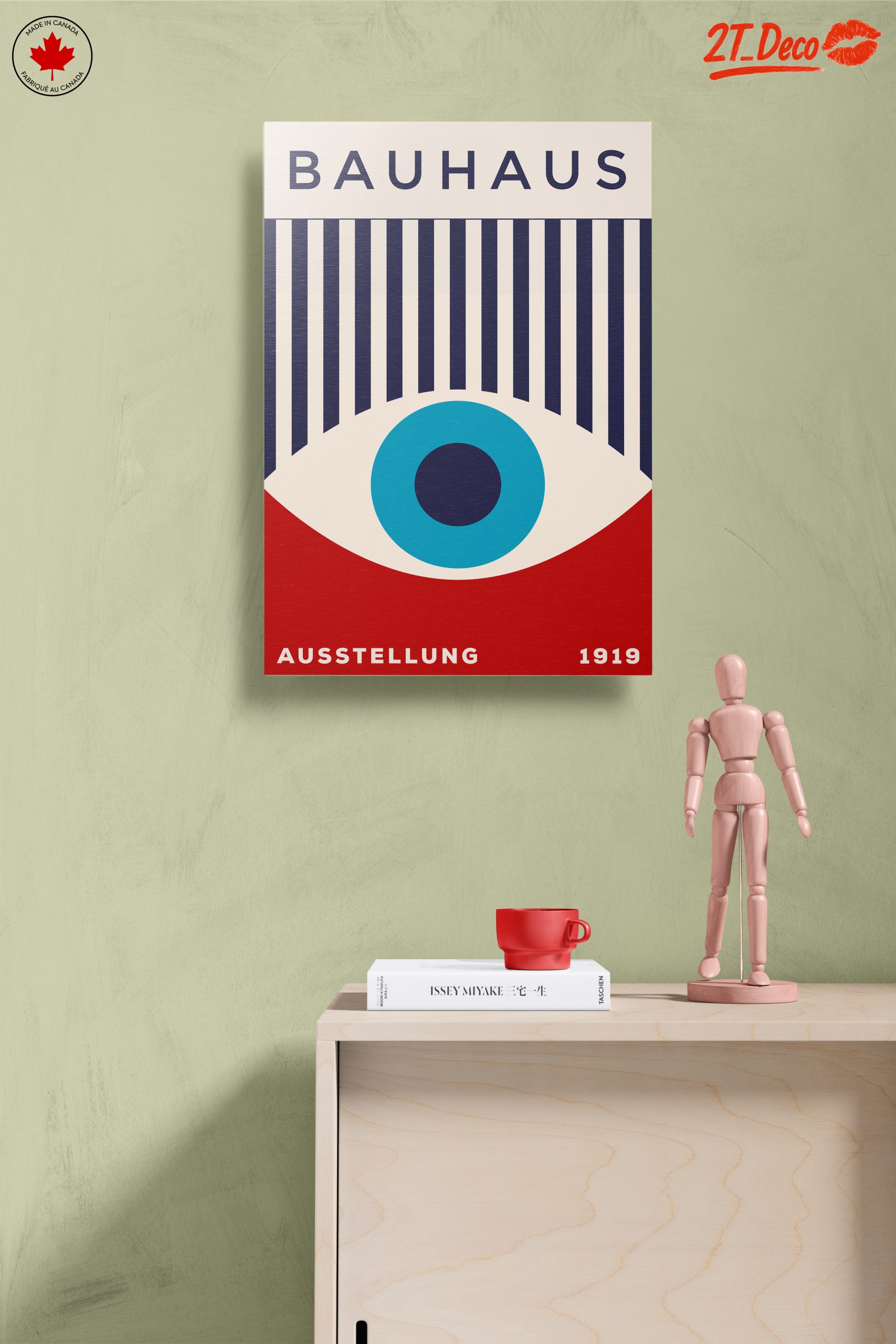 Bauhaus Exhibition Poster from 1919 - Image 14