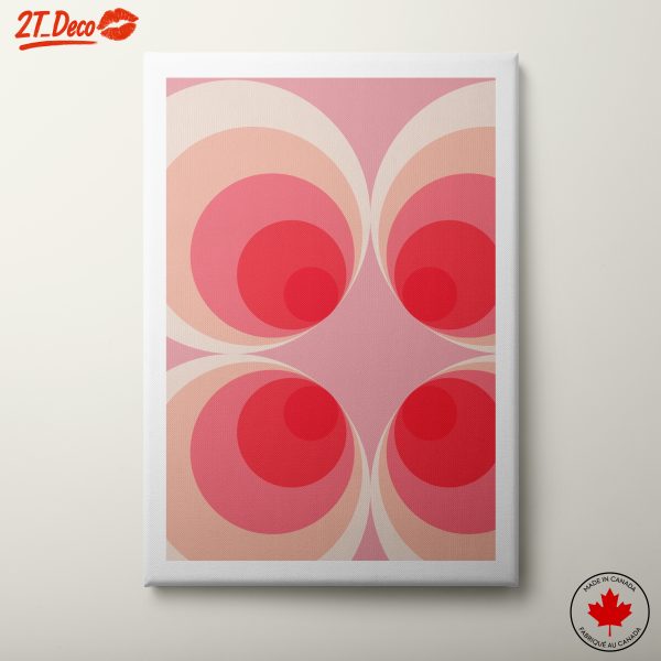 Vibrant Abstract Circles Art