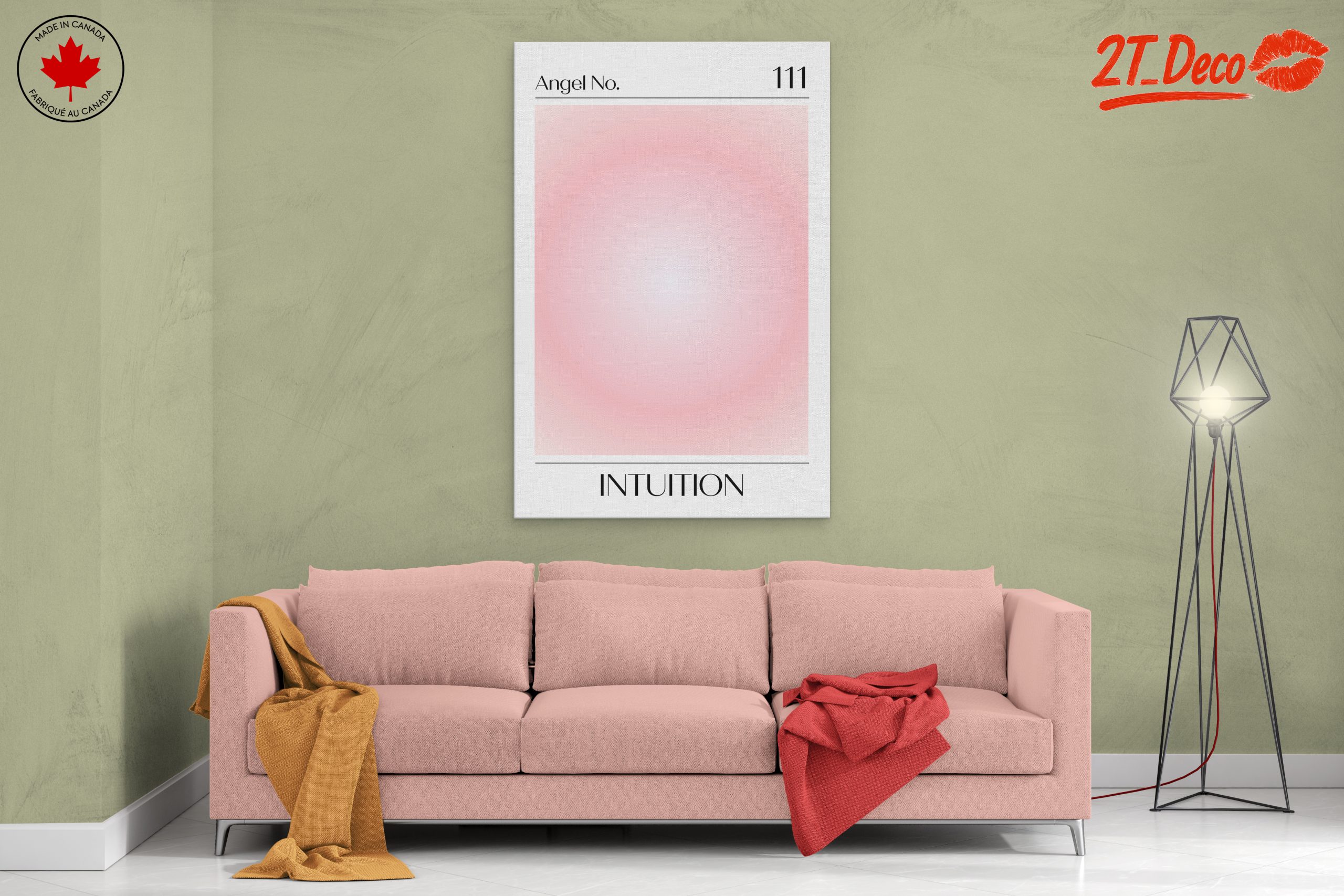 Spiritual Abstract Artwork for Meditation and Reflection - Image 2