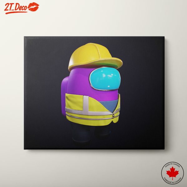Colorful Among Us Character Art