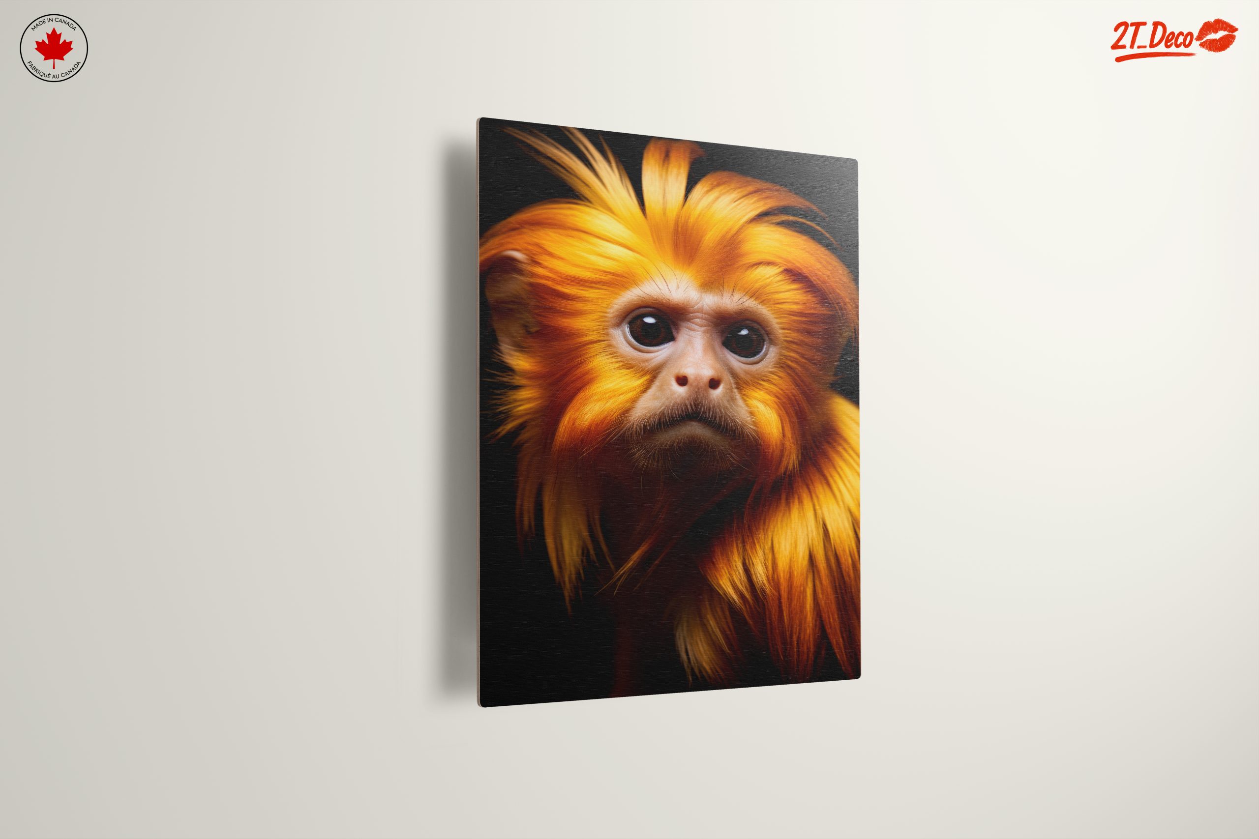 Vibrant Primate Portrait Wall Art - Image 13