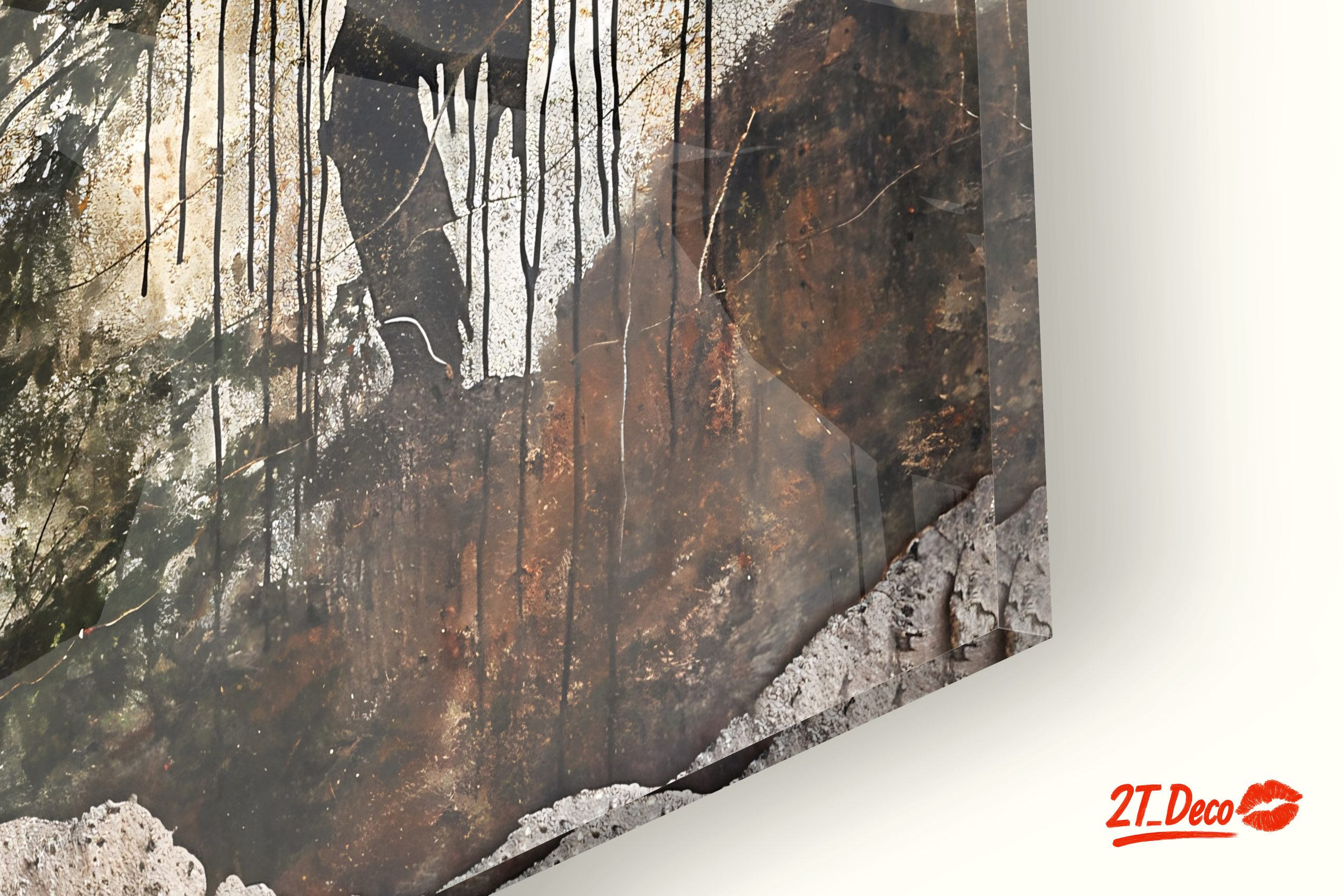 Silhouetted Animal Art in Abstract Style - Image 9