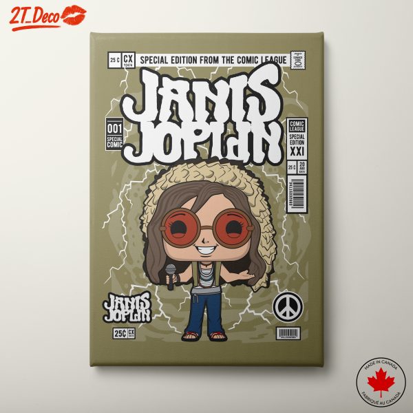 Janis Joplin Artistic Illustration