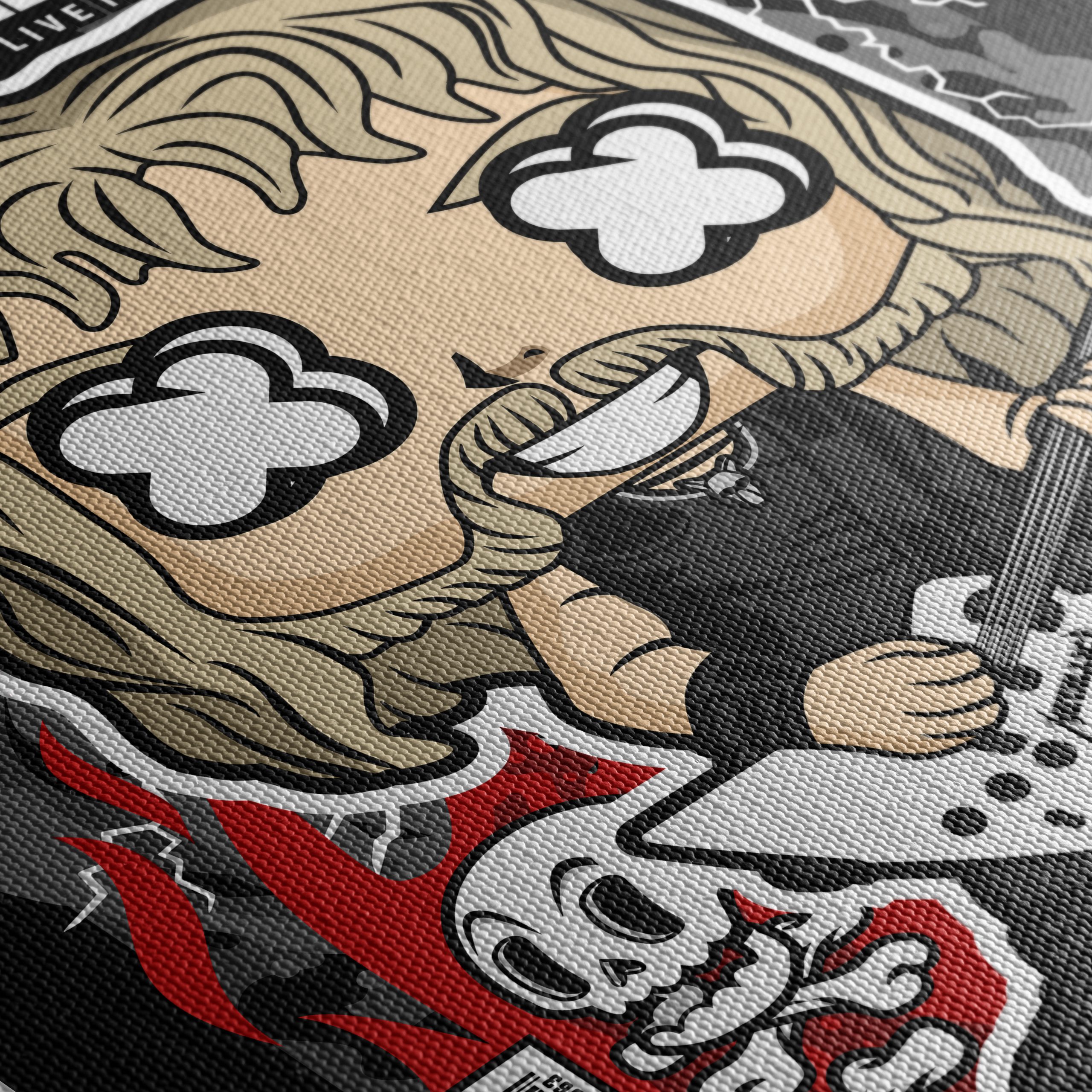 James Hetfield Character Illustration from Metallica - Image 5