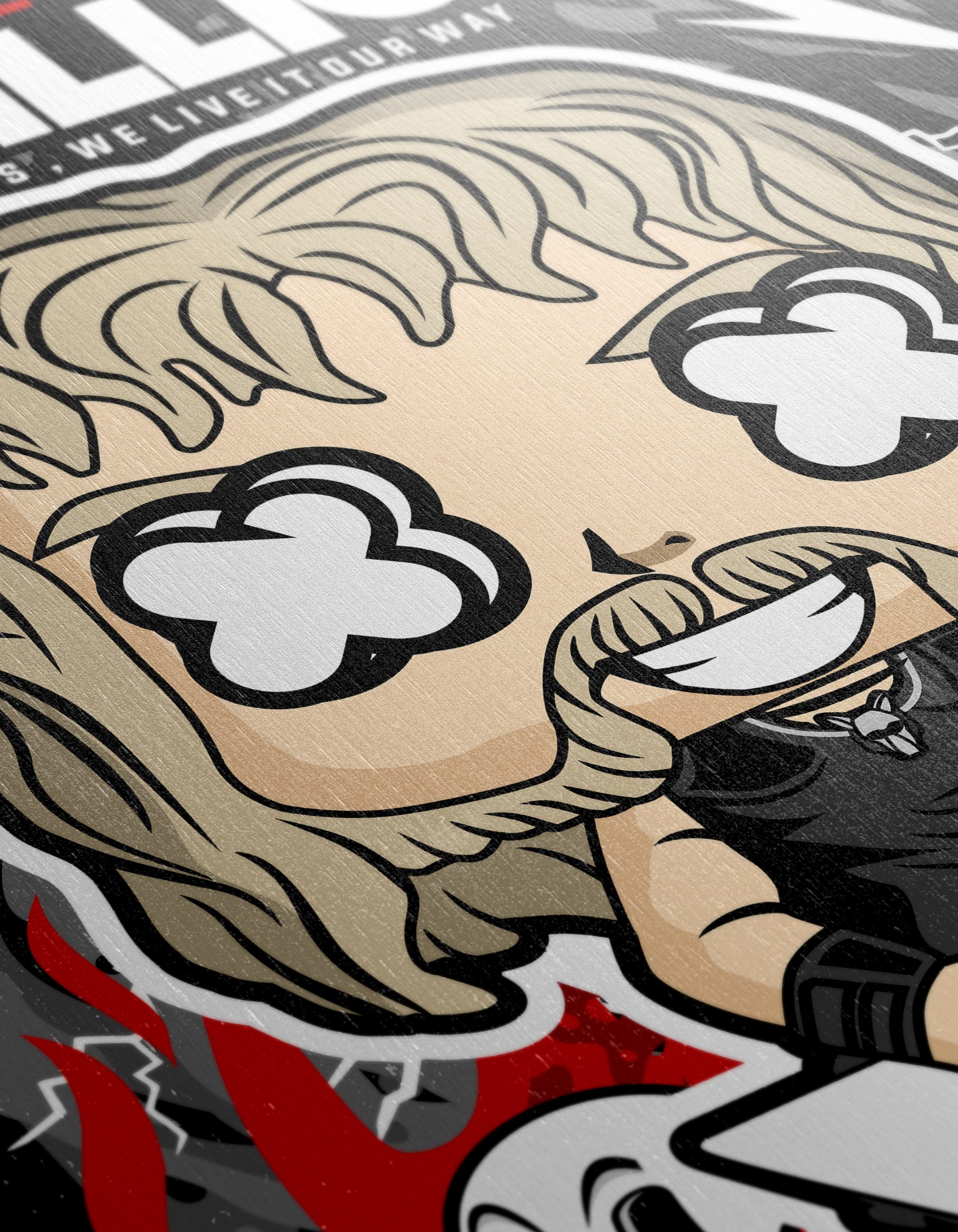 James Hetfield Character Illustration from Metallica - Image 12