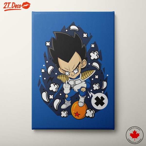 Vegeta Character Art from Dragon Ball