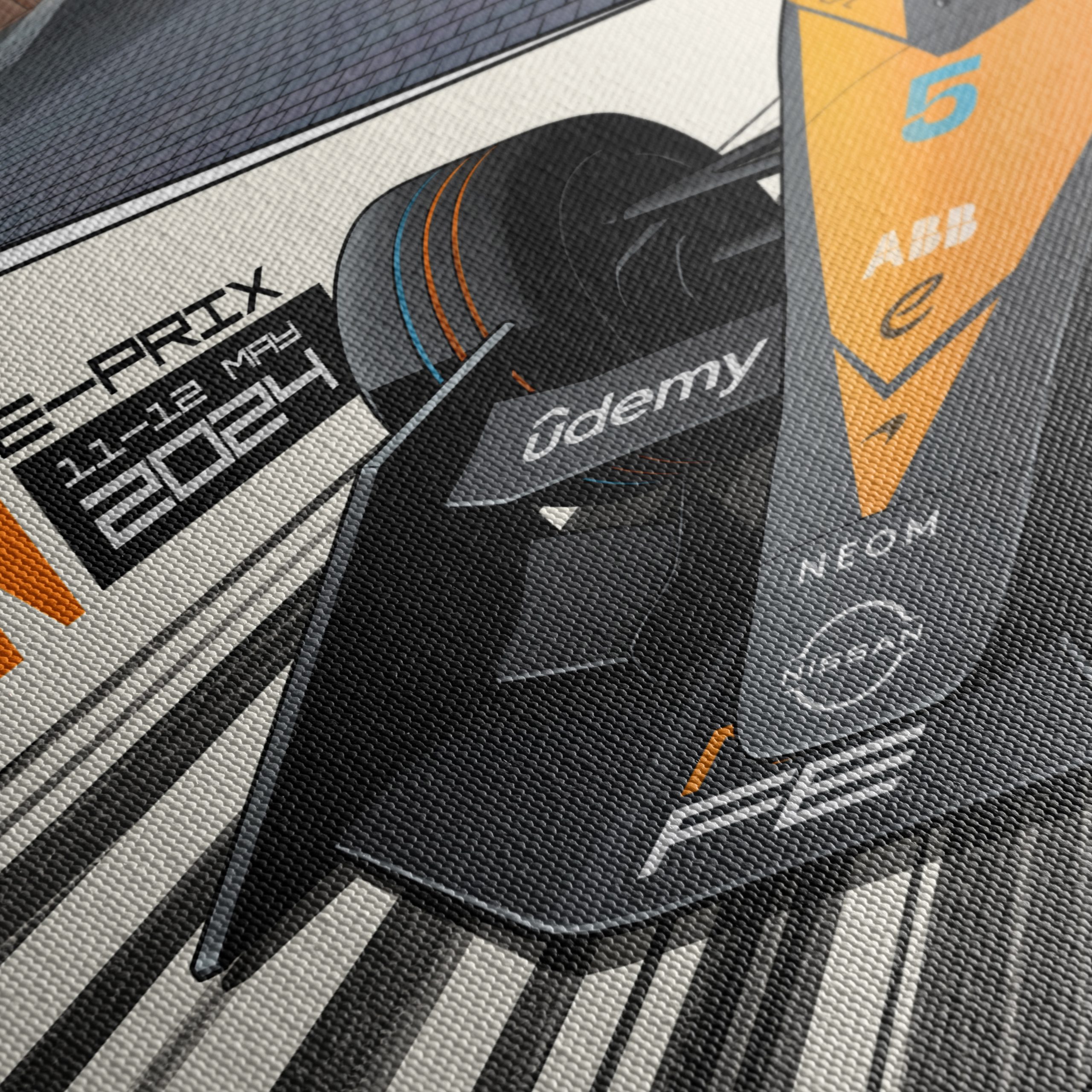 Berlin E-Prix 2024 Formula E Race Artwork - Image 5