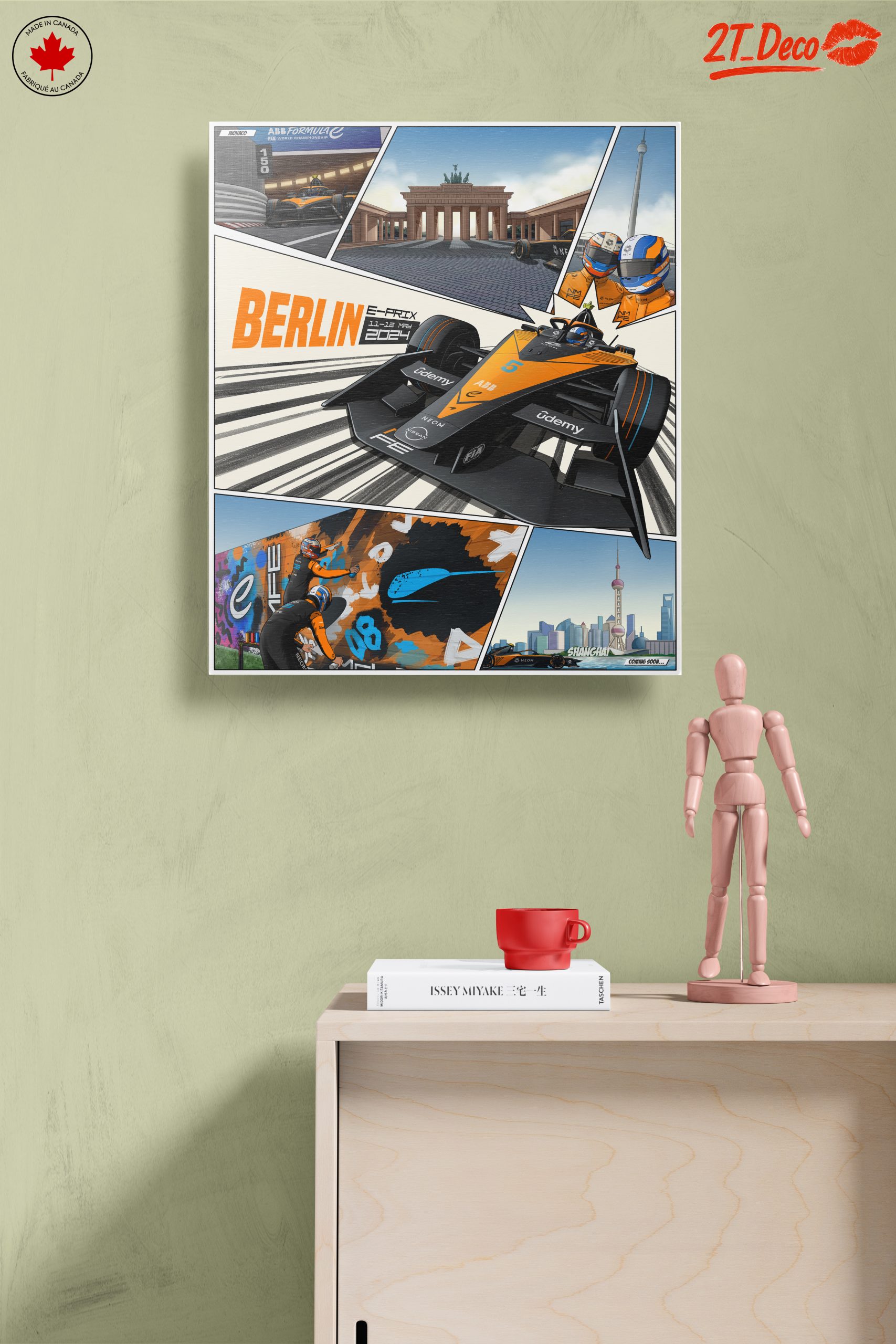 Berlin E-Prix 2024 Formula E Race Artwork - Image 14