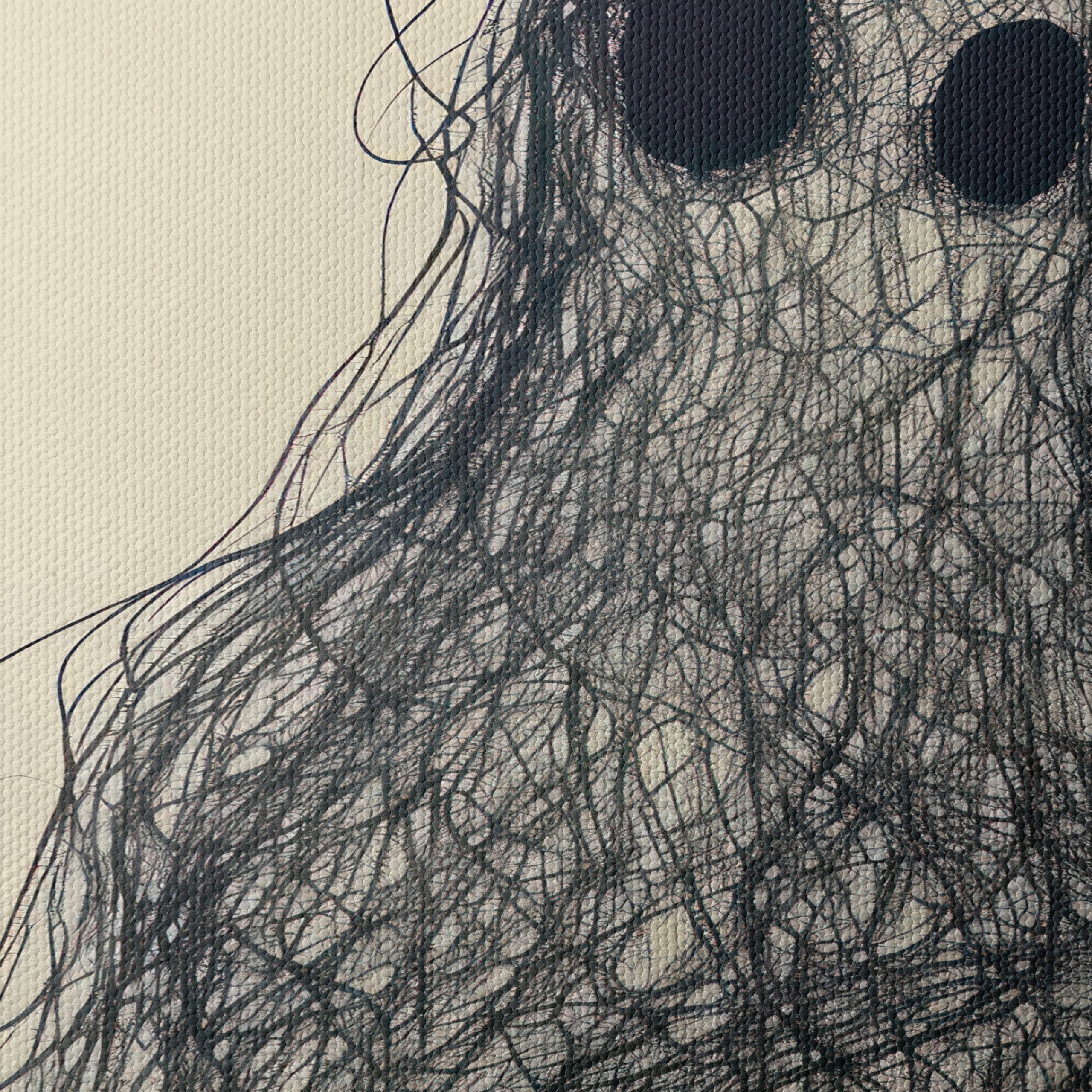 Whimsical Ghost Illustration with Character - Image 4