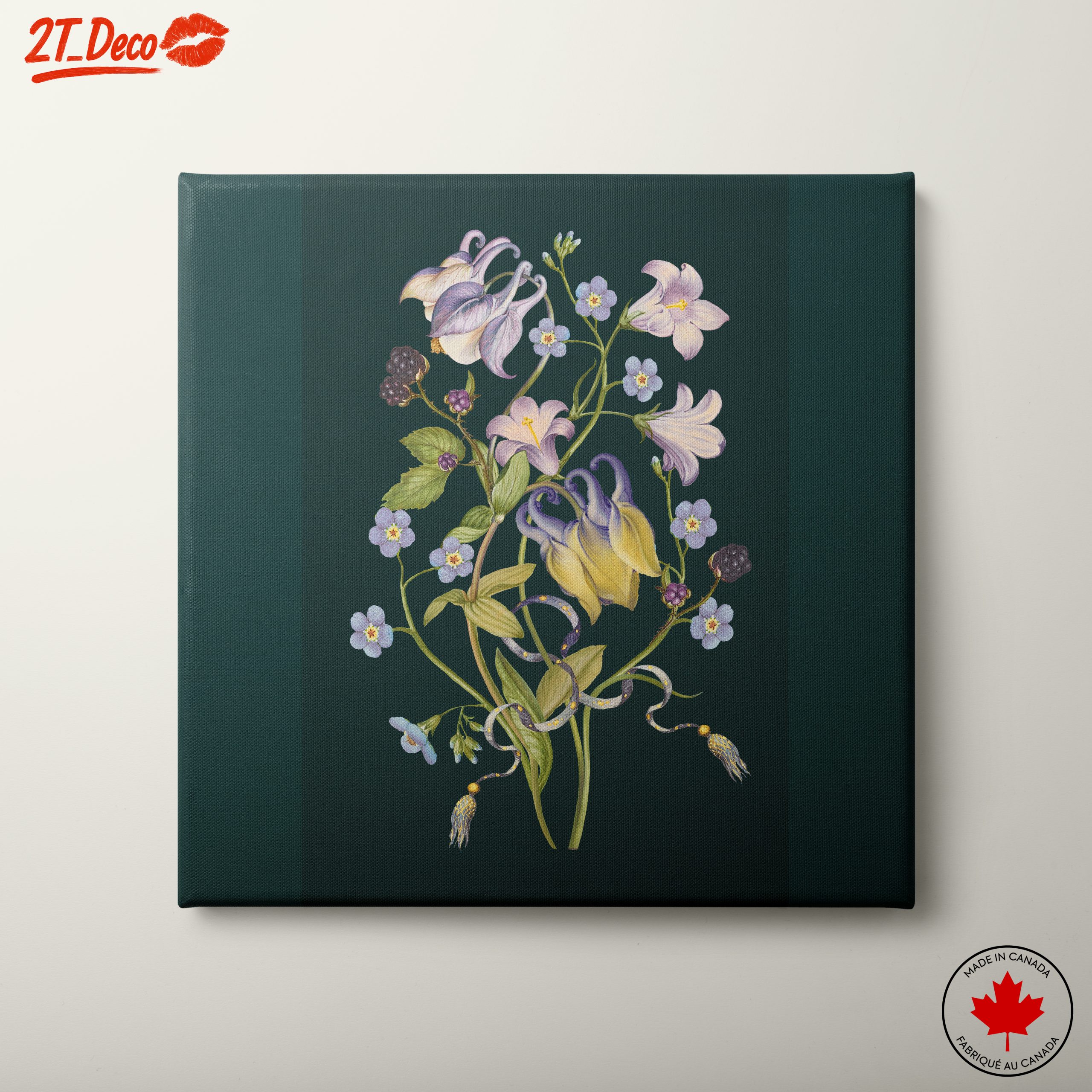 Delicate Botanical Leaf Illustration