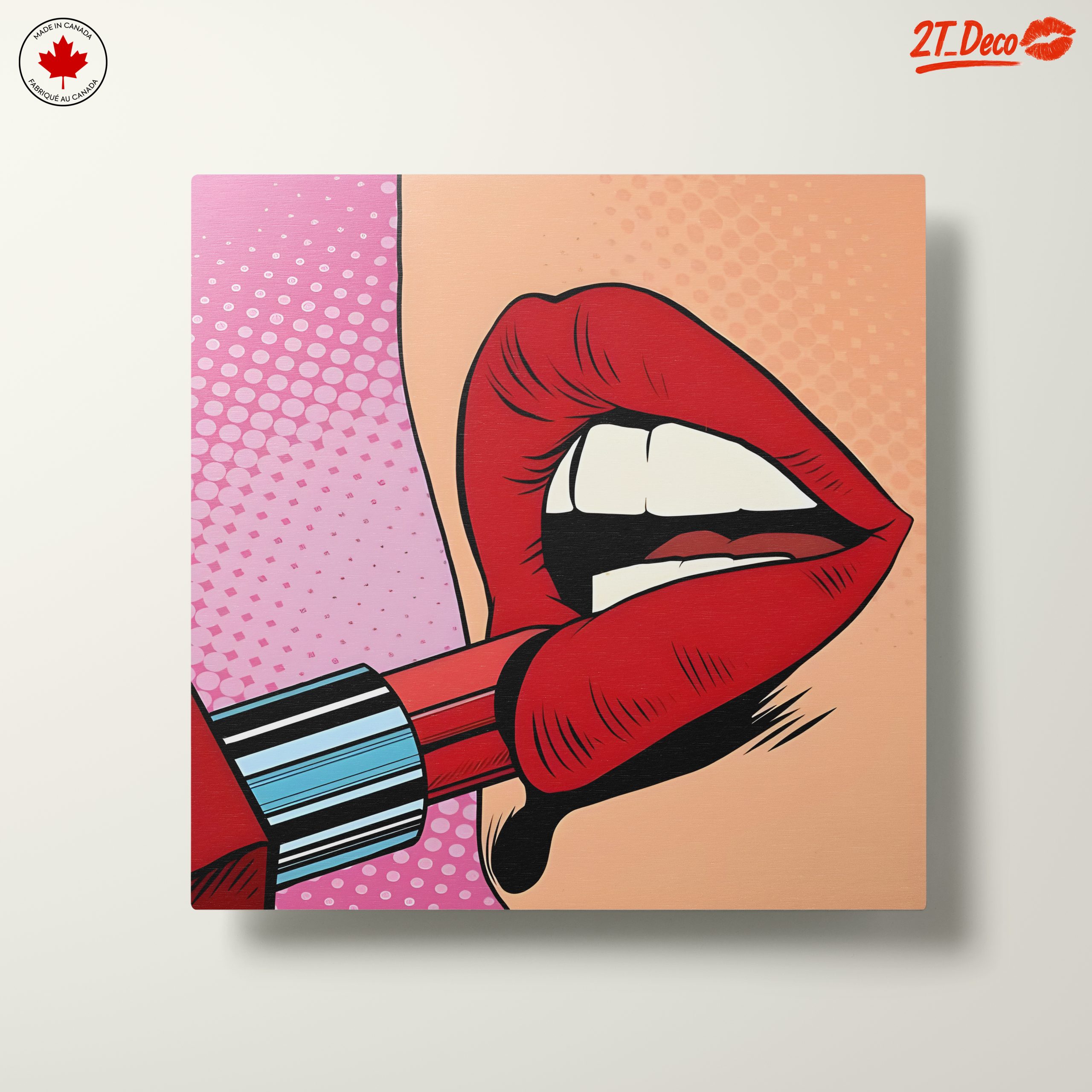 Bold Pop Art Lipstick and Lips - Image 10