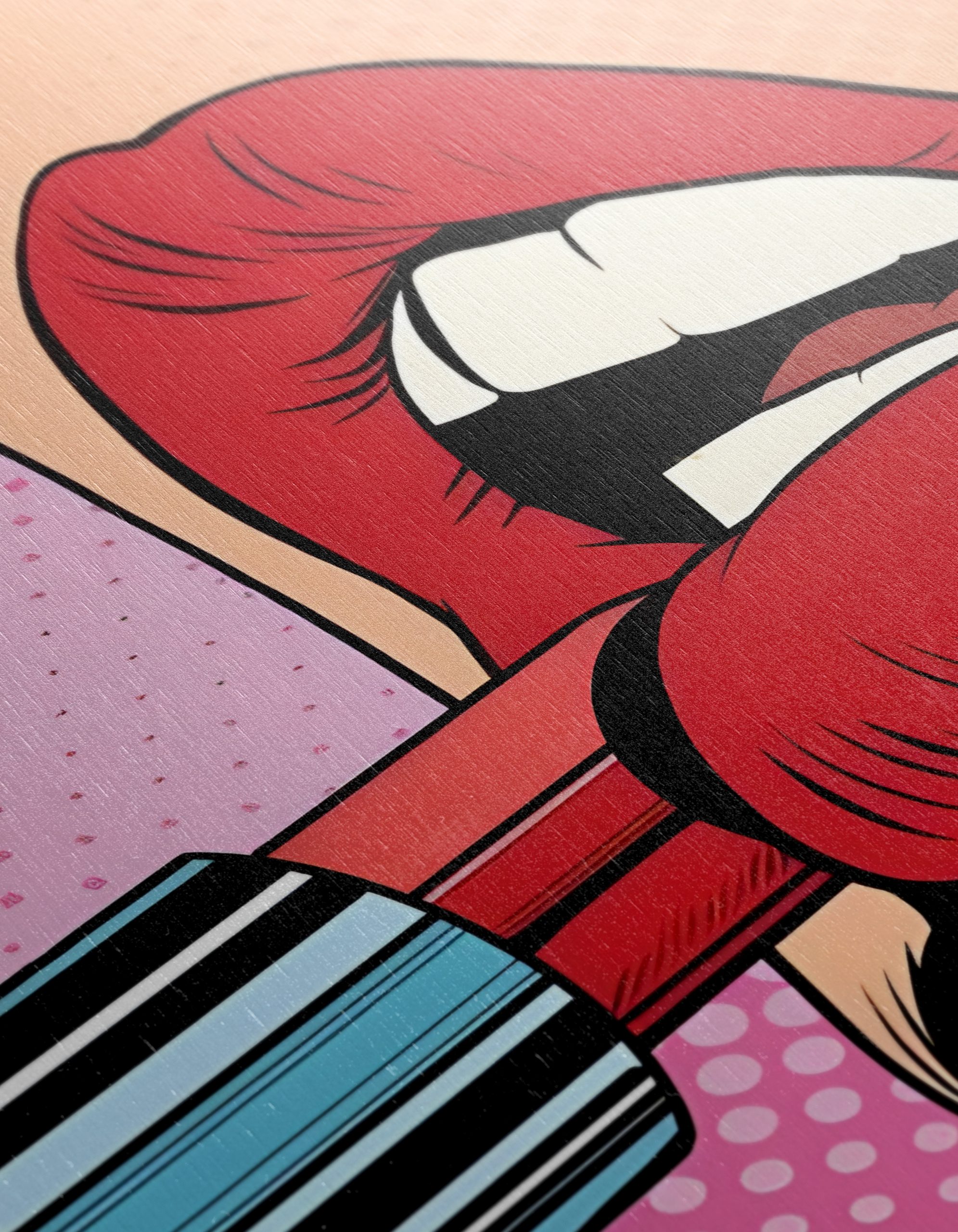 Bold Pop Art Lipstick and Lips - Image 12