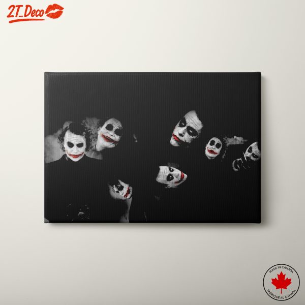 Dynamic Joker Artwork in Dark Style