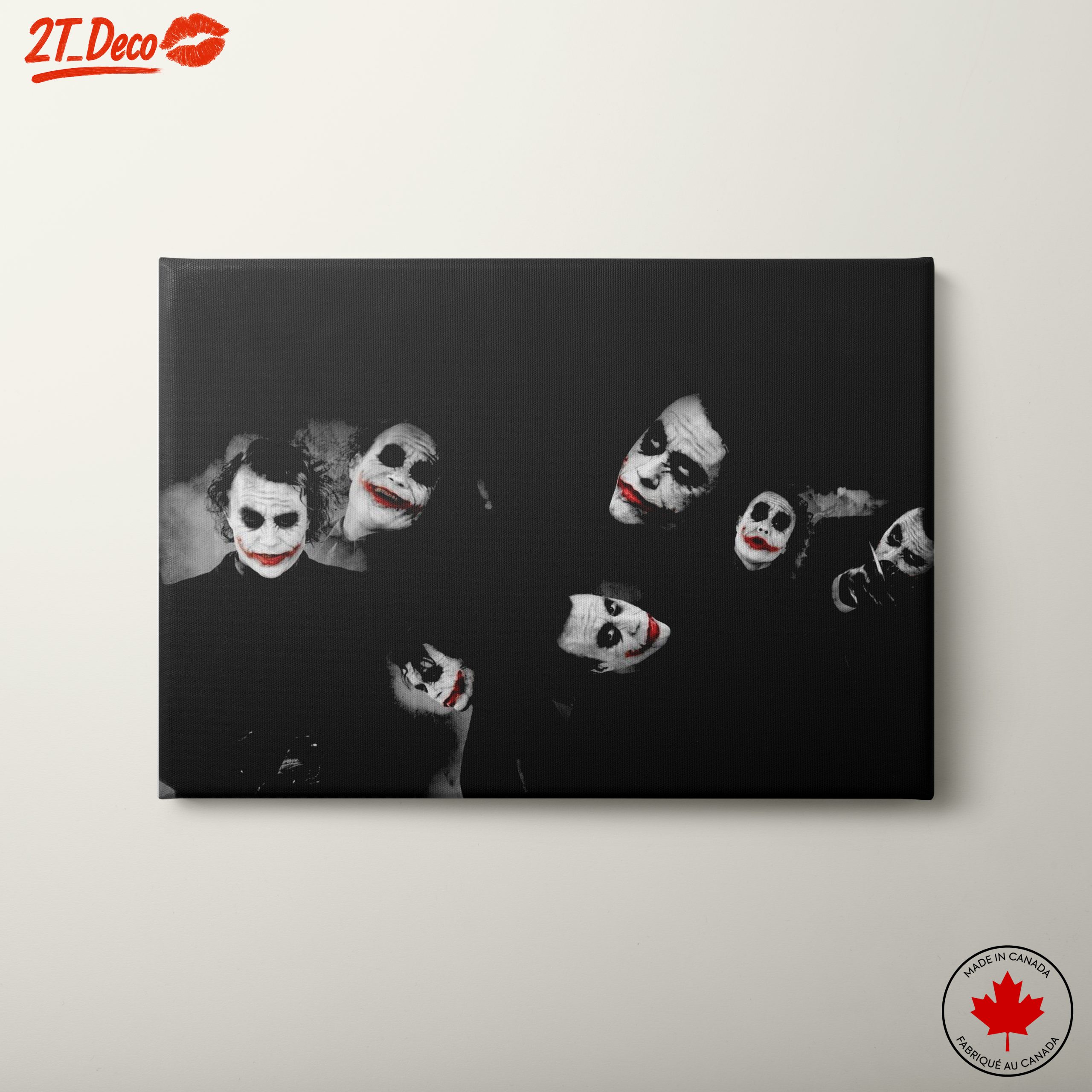Dynamic Joker Artwork in Dark Style