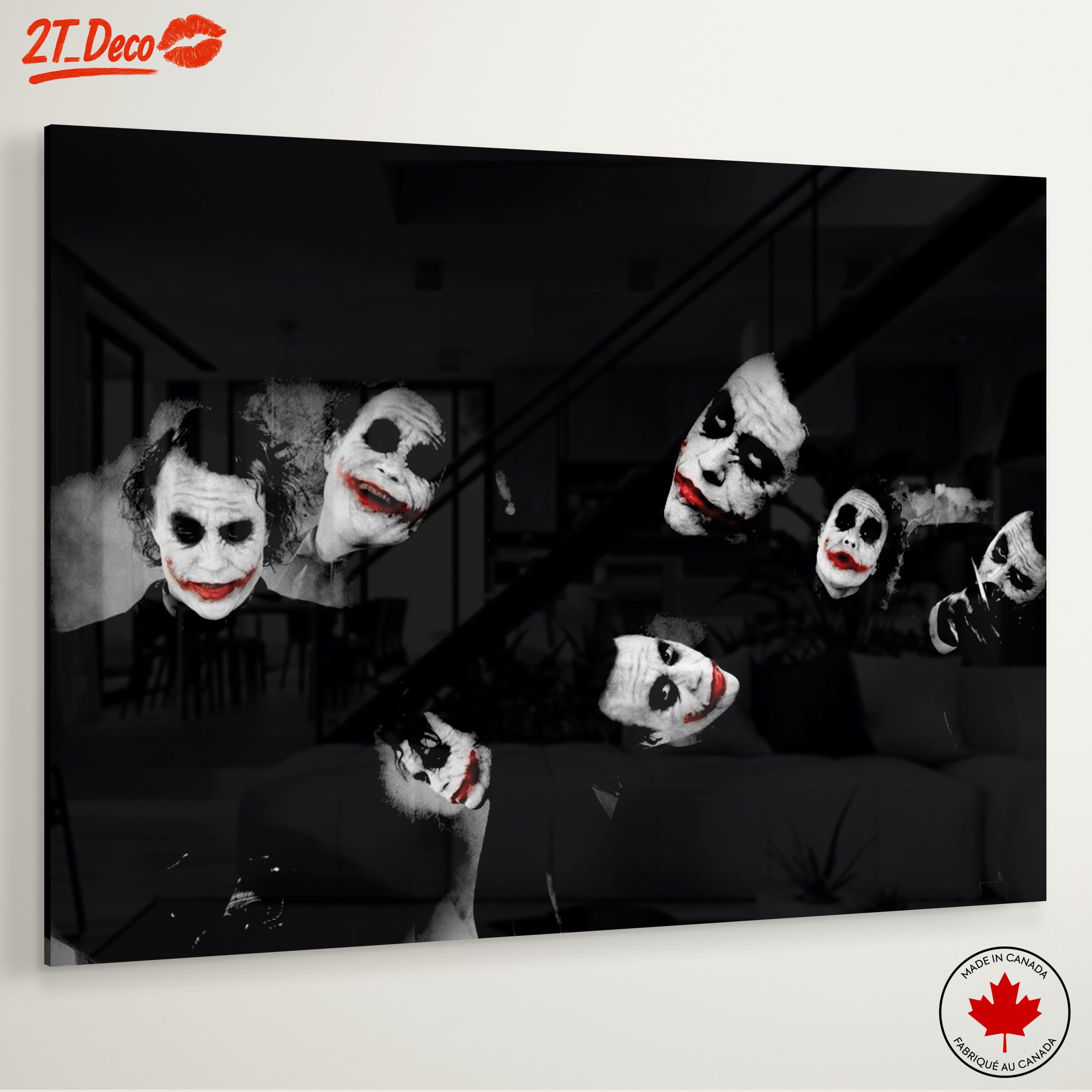 Dynamic Joker Artwork in Dark Style - Image 6