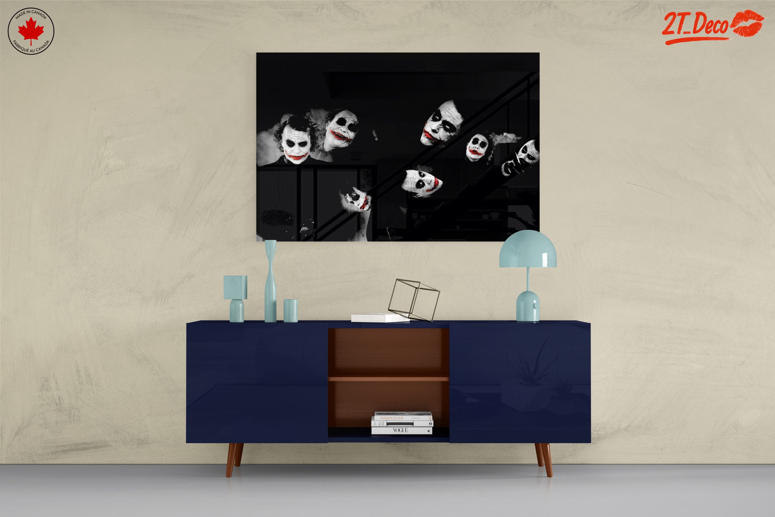 Dynamic Joker Artwork in Dark Style - Image 8