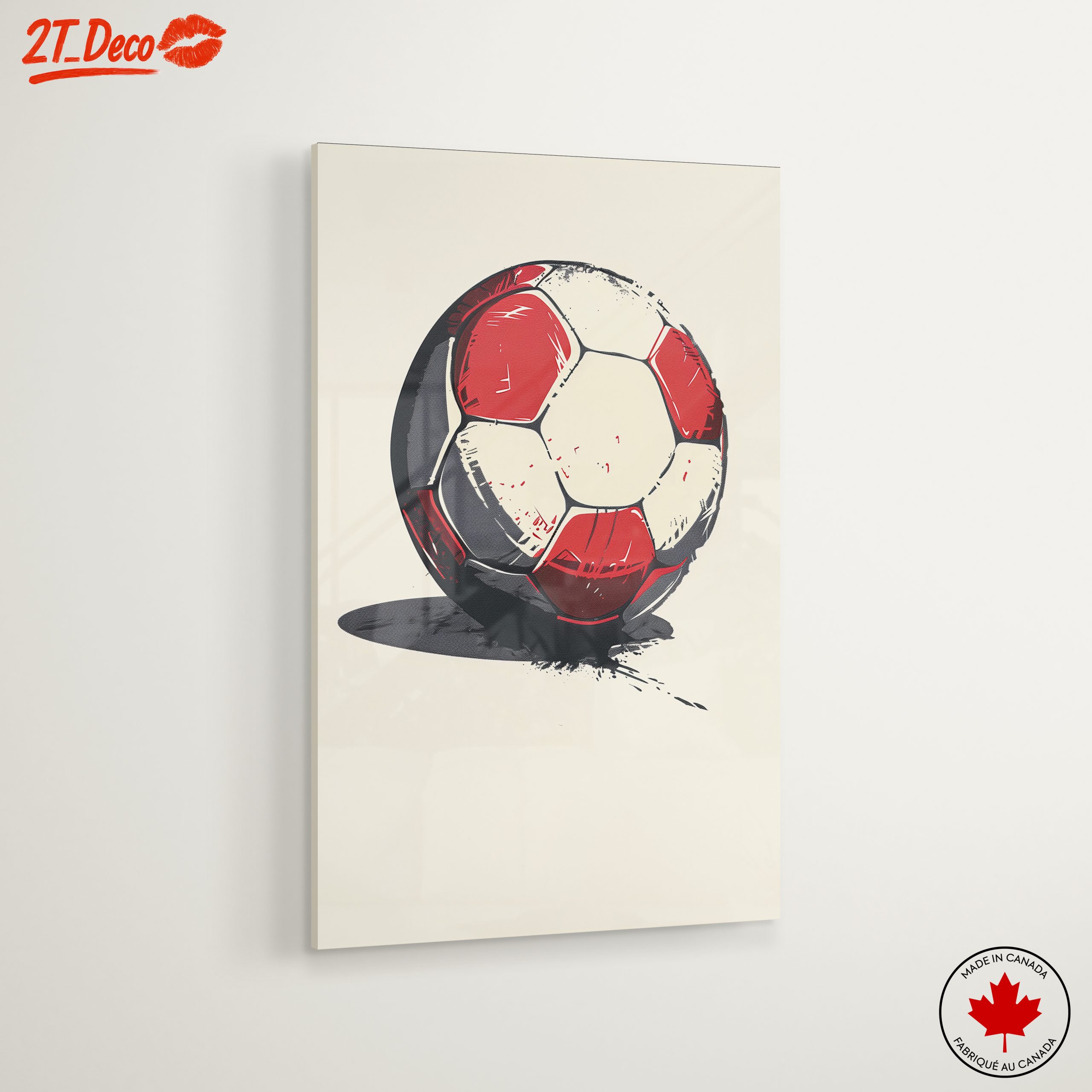 Dynamic Soccer Ball Illustration - Image 6