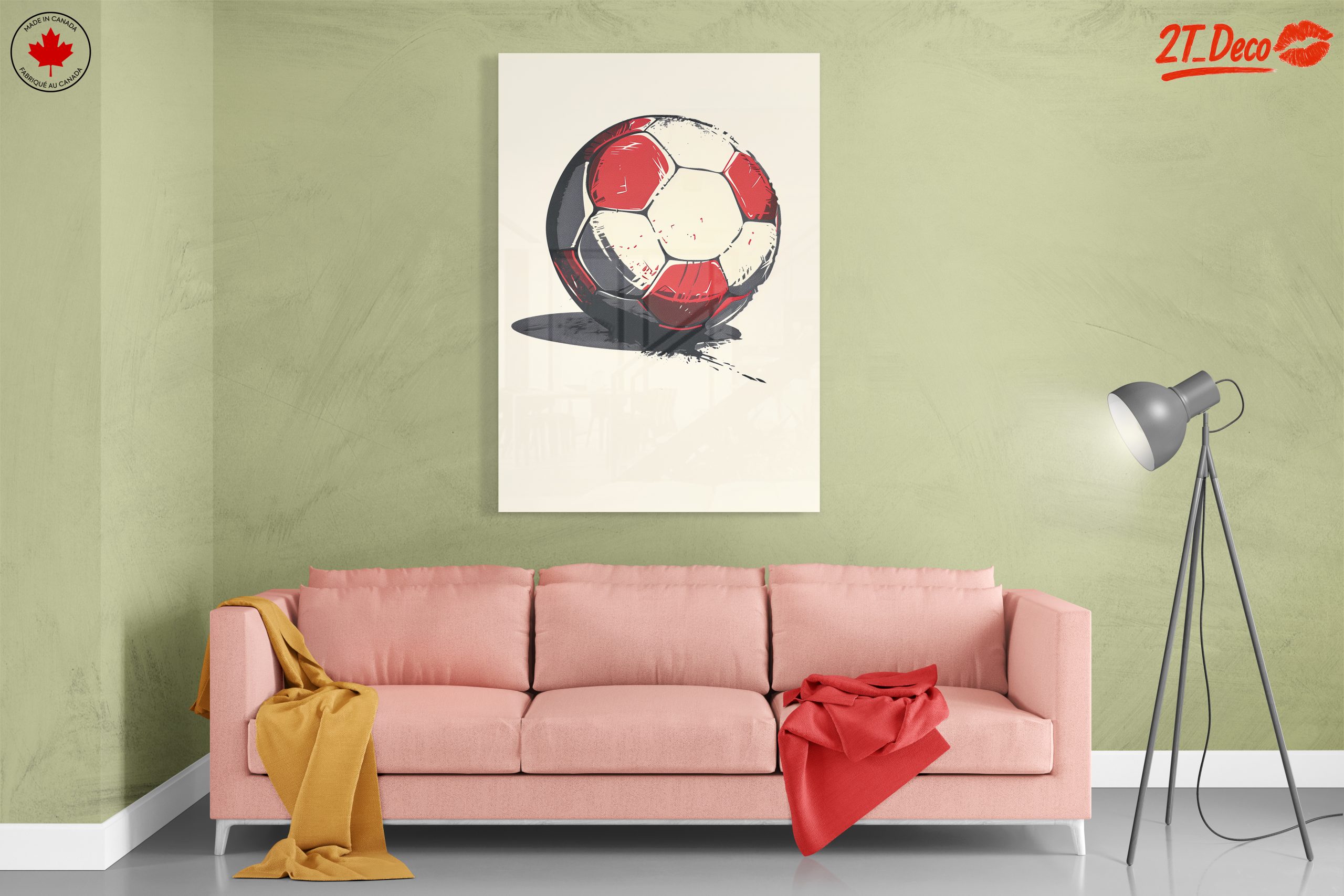 Dynamic Soccer Ball Illustration - Image 7