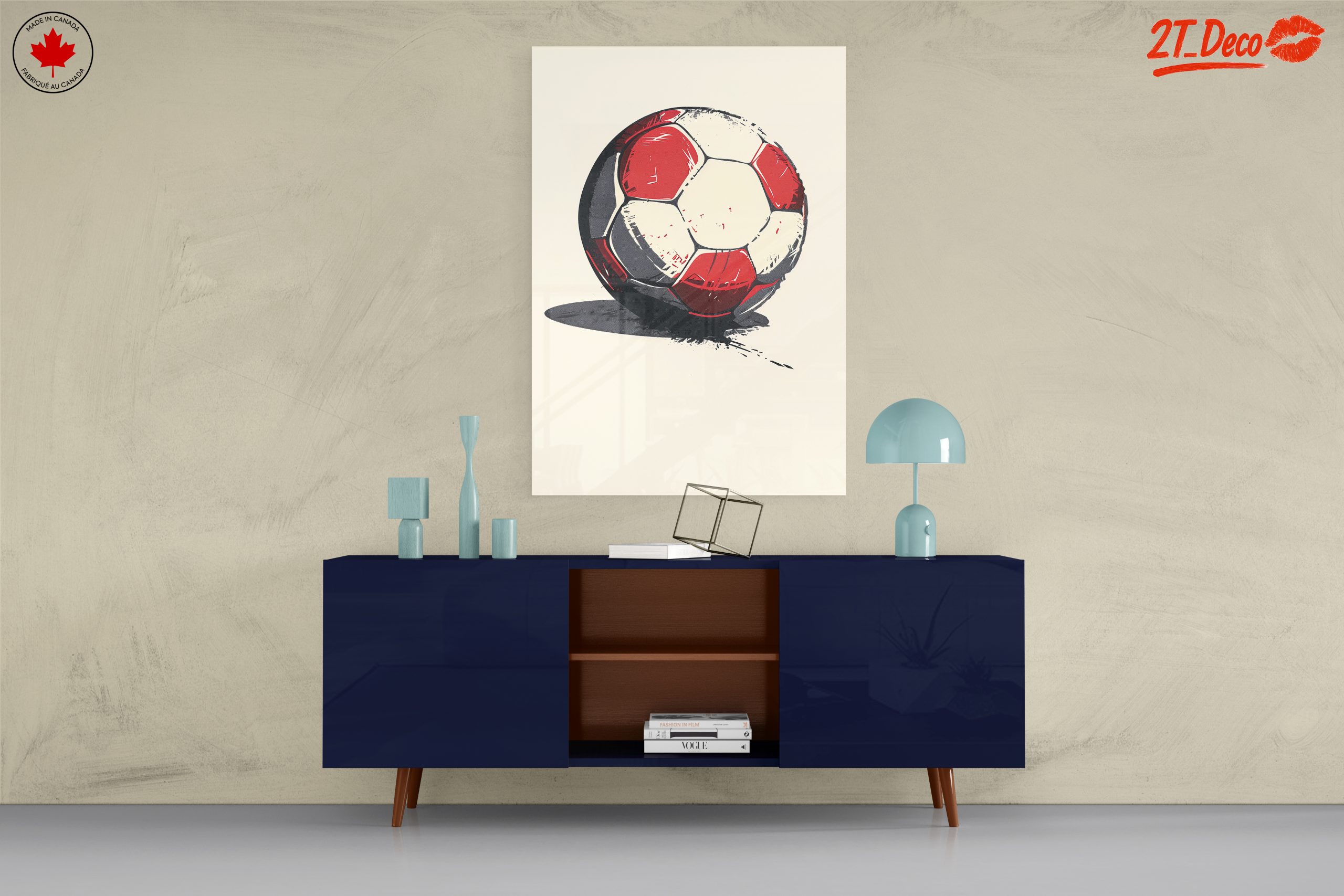 Dynamic Soccer Ball Illustration - Image 8