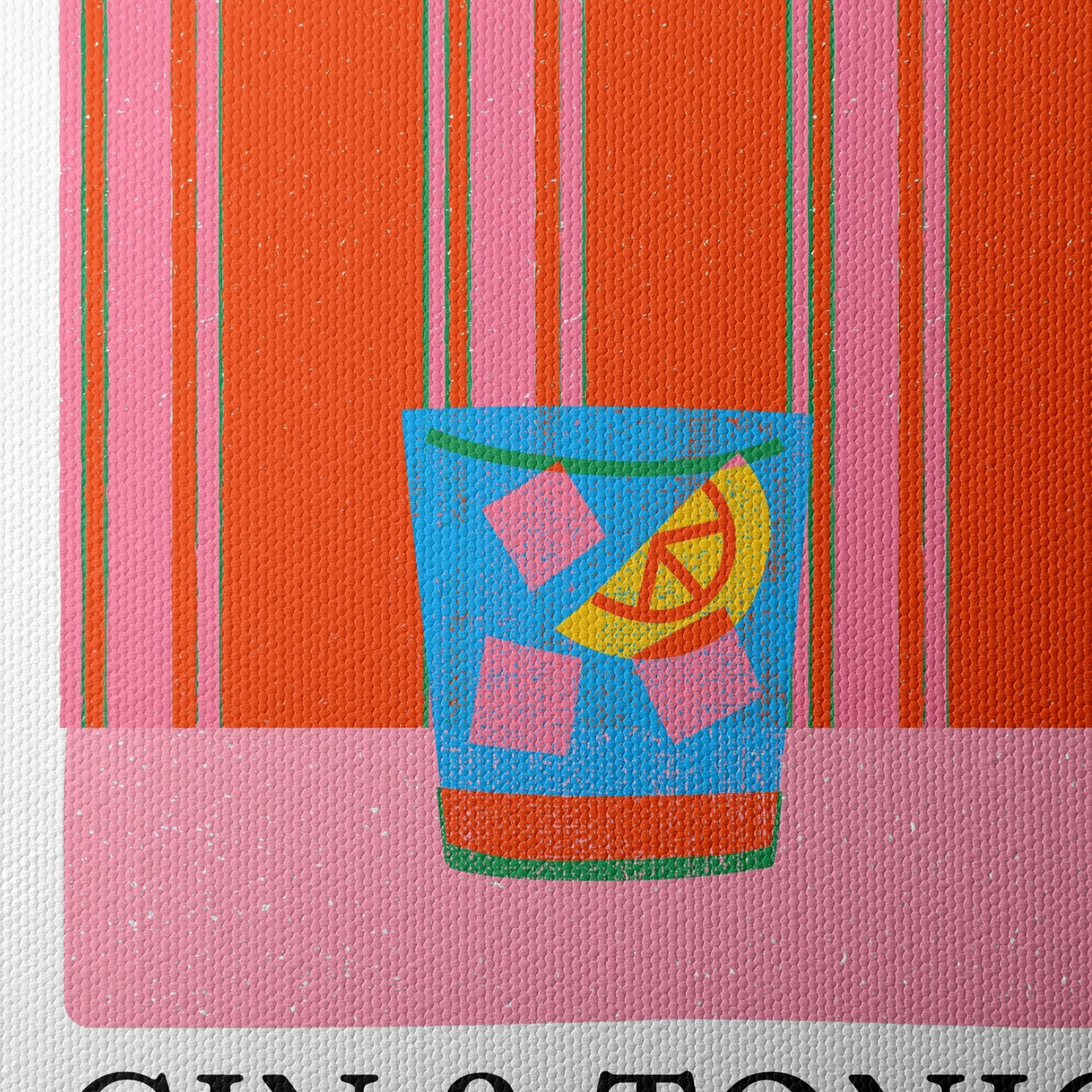Gin and Tonic Recipe Art - Image 4